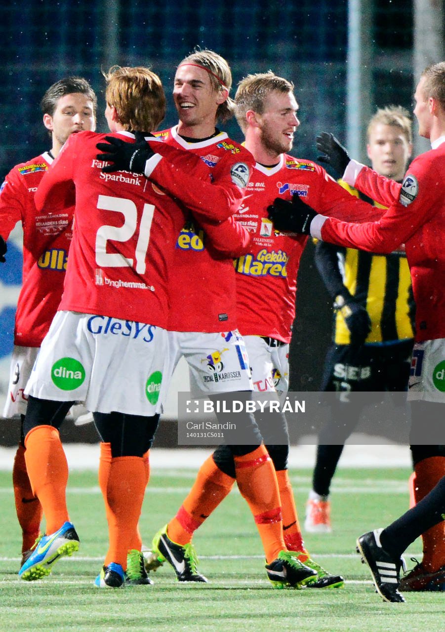 Falkenbergs Carl-Oscar Andersson jublar
