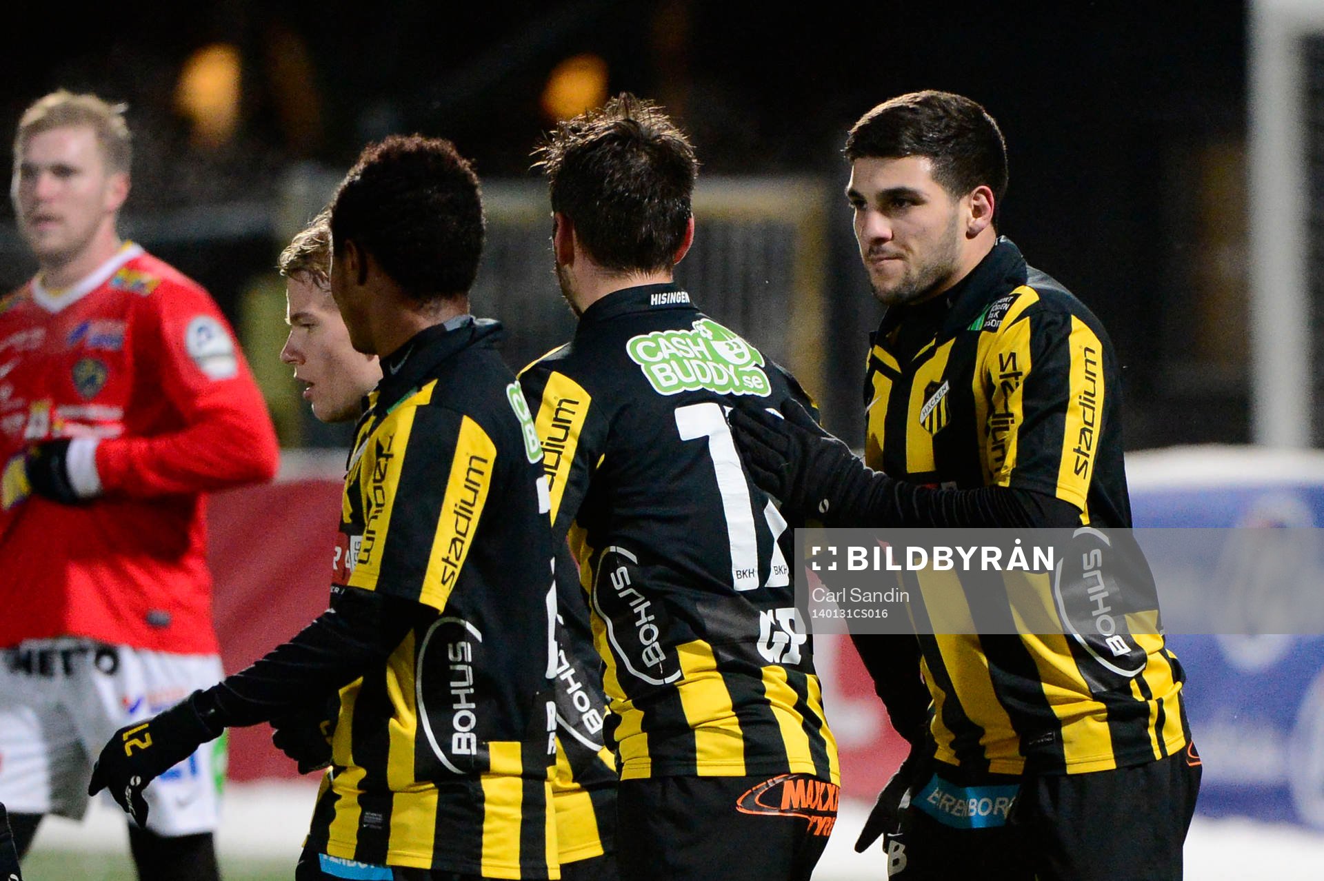 Häckens Moestafa El Kabir kvitterade till 1-1