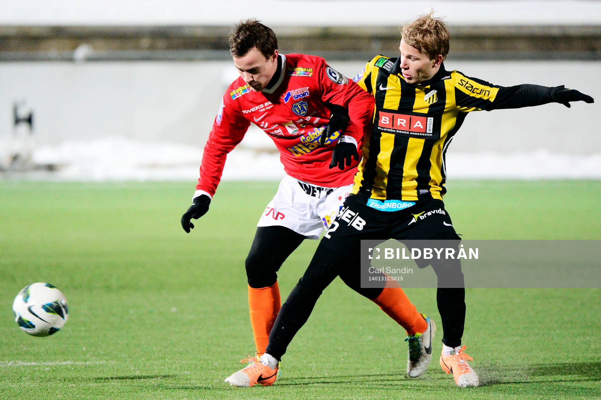 Falkenbergs Anton Wede och Häckens Oscar Lewicki