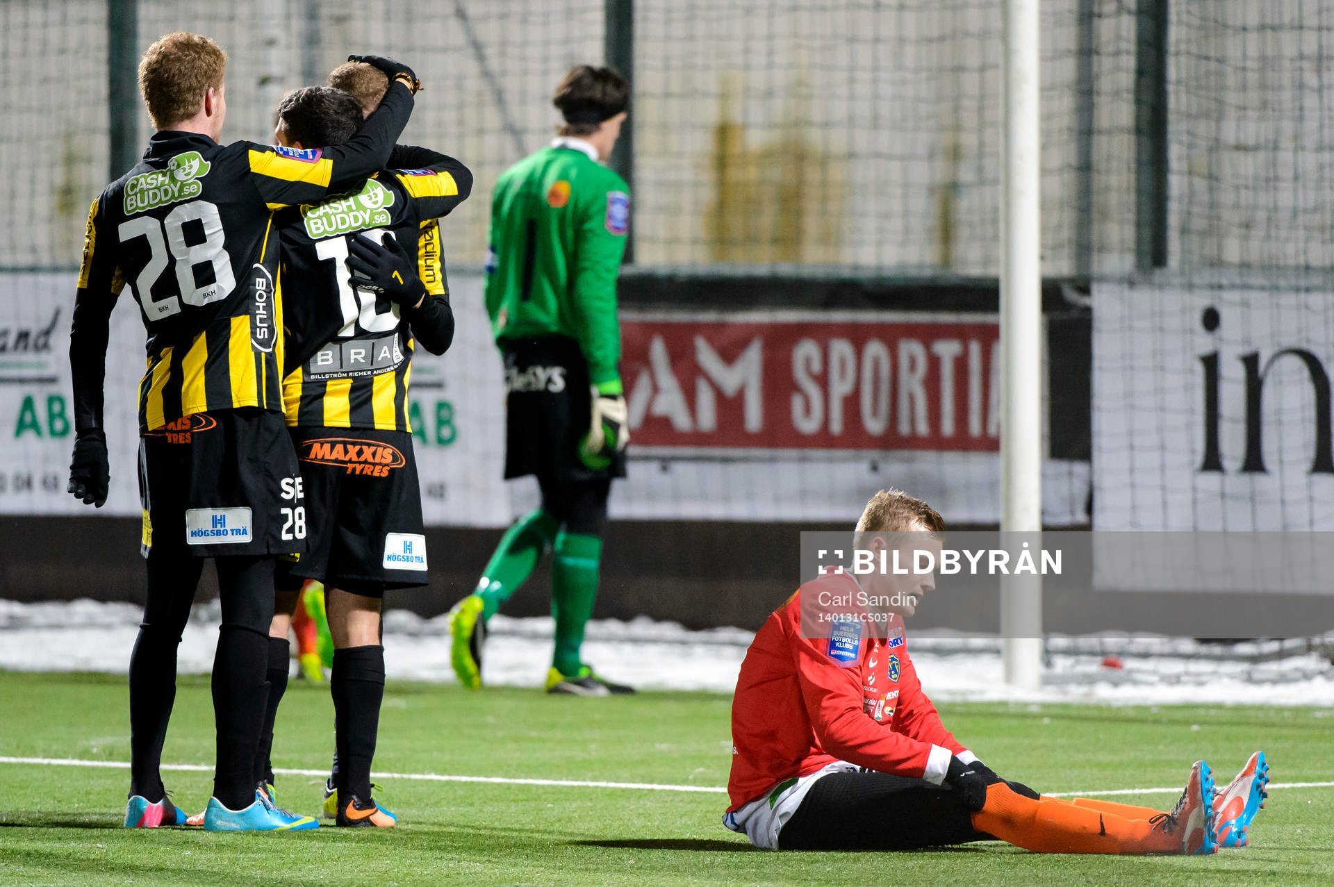 Falkenbergs Daniel Johansson deppar