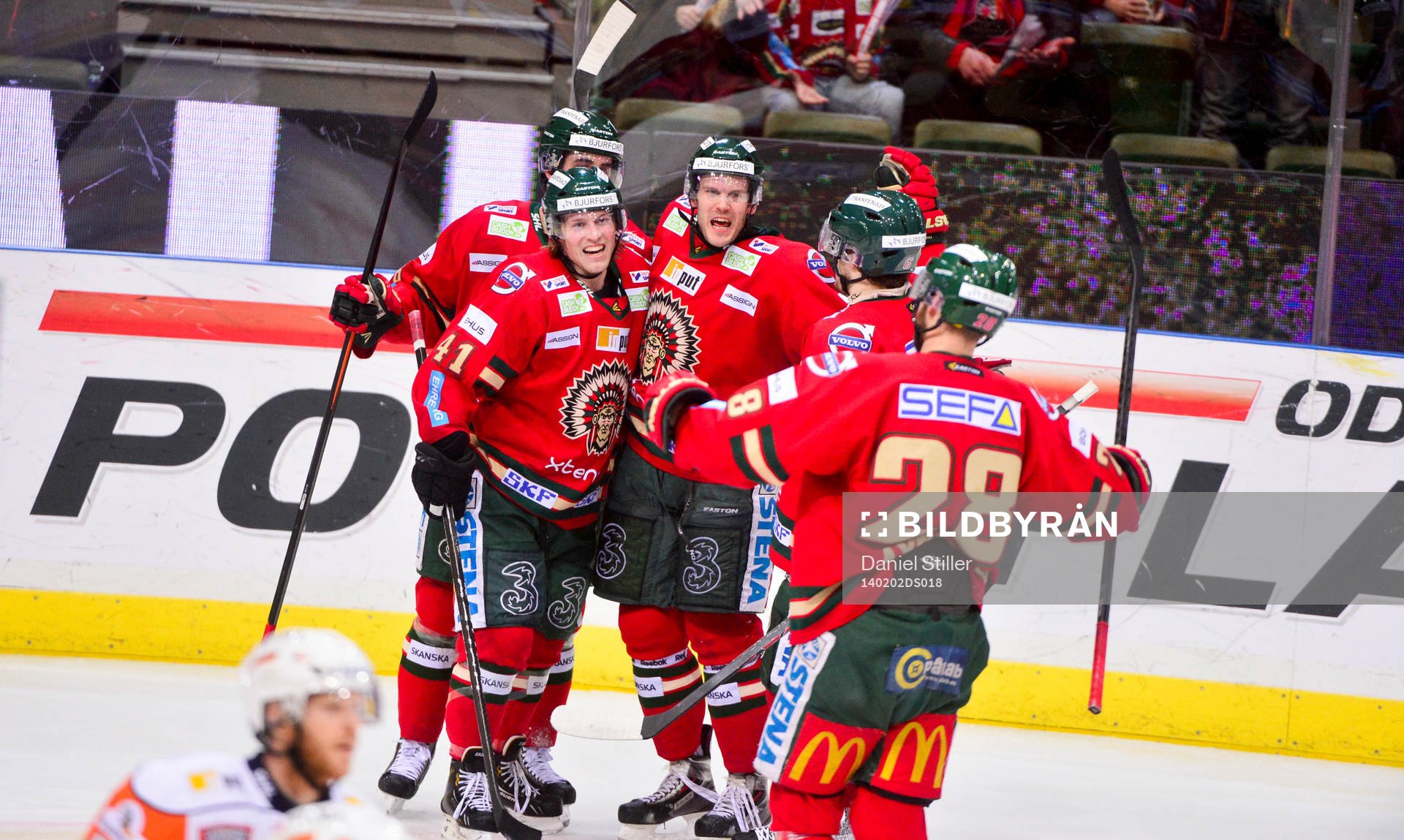 Jubel i Frölunda