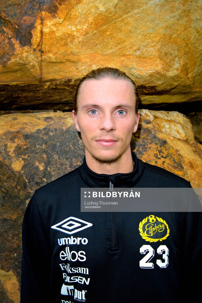 Elfsborgs Niklas Hult porträtteras