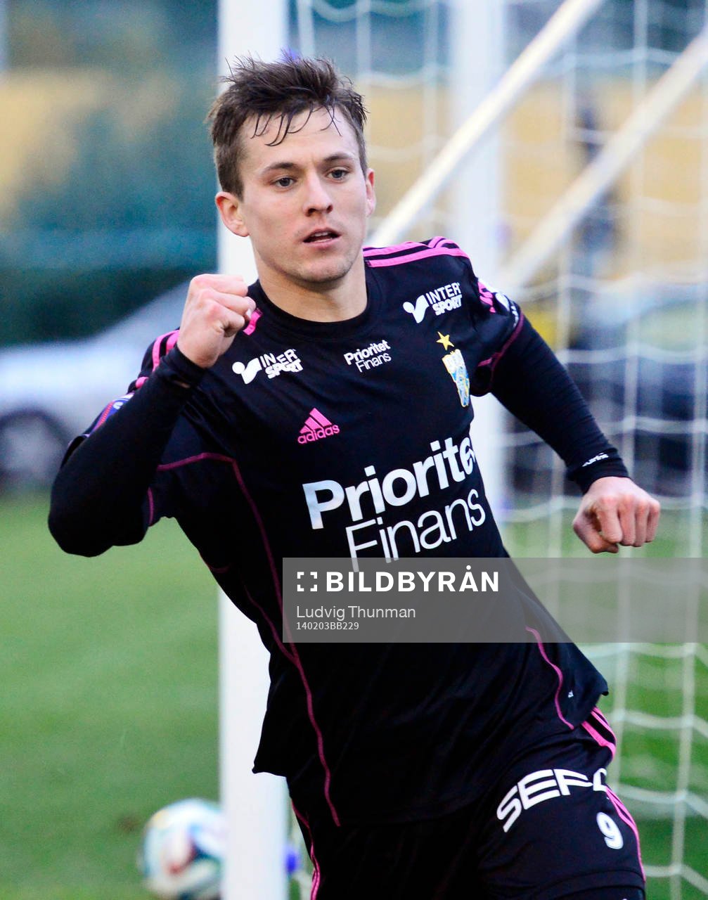 IFK Göteborgs Lasse Vibe jublar