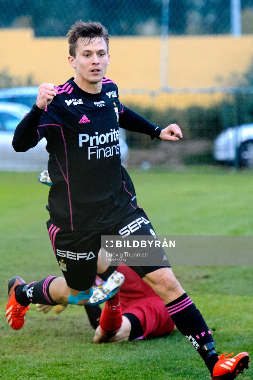 IFK Göteborgs Lasse Vibe jublar