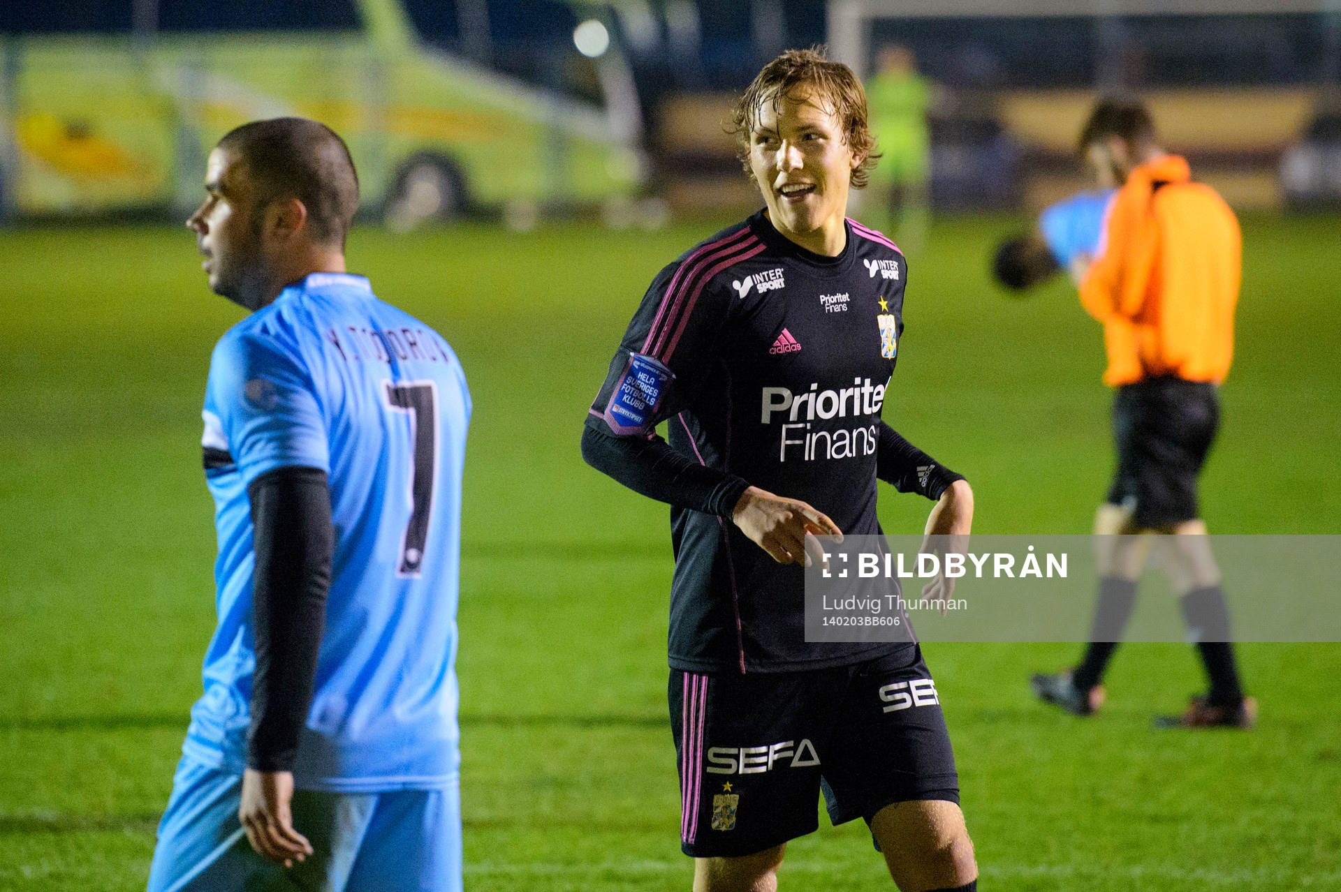 IFK Göteborgs Ludwig Augustinsson jublar