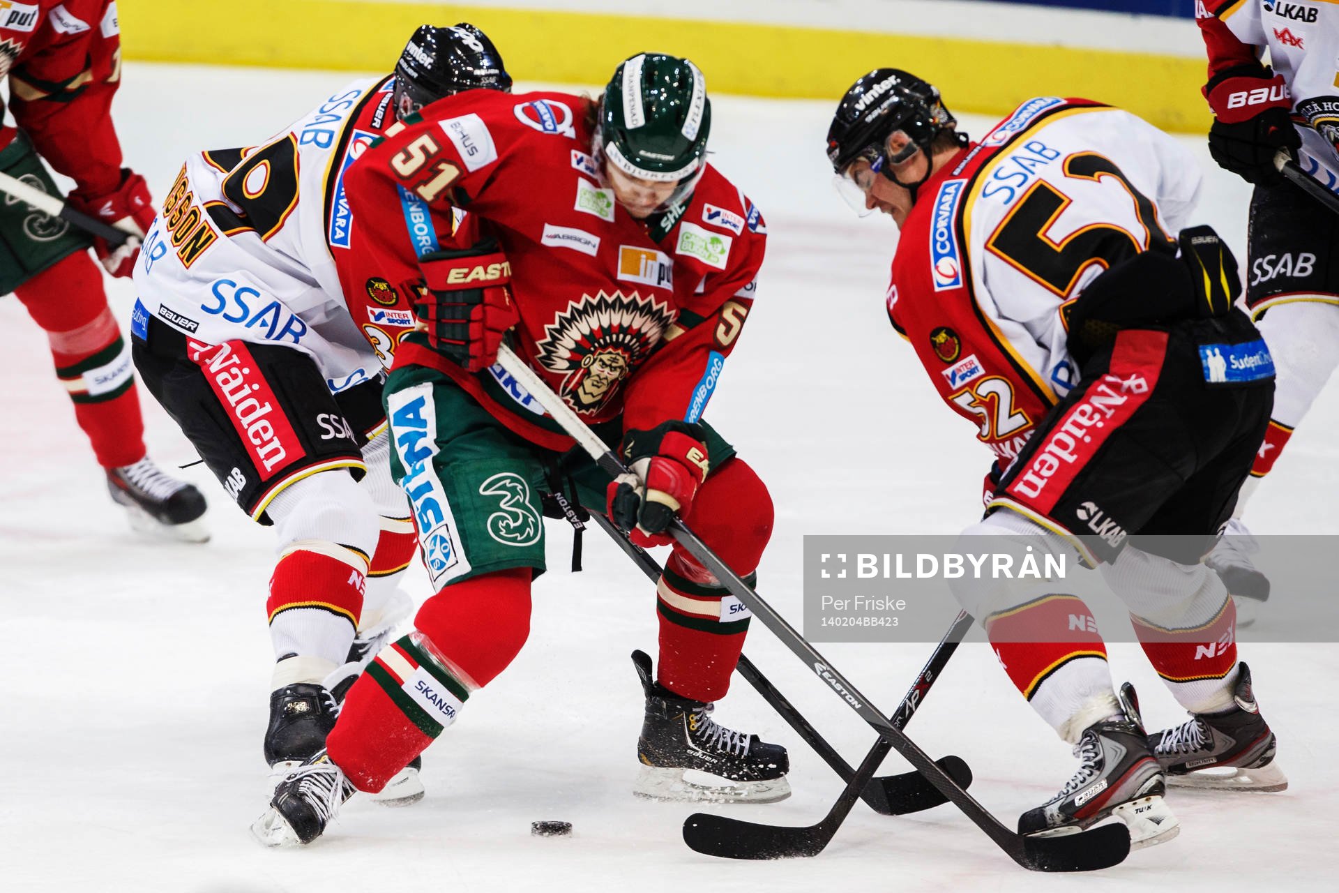 Luleås Robin Jonsson och Karl Fabricius