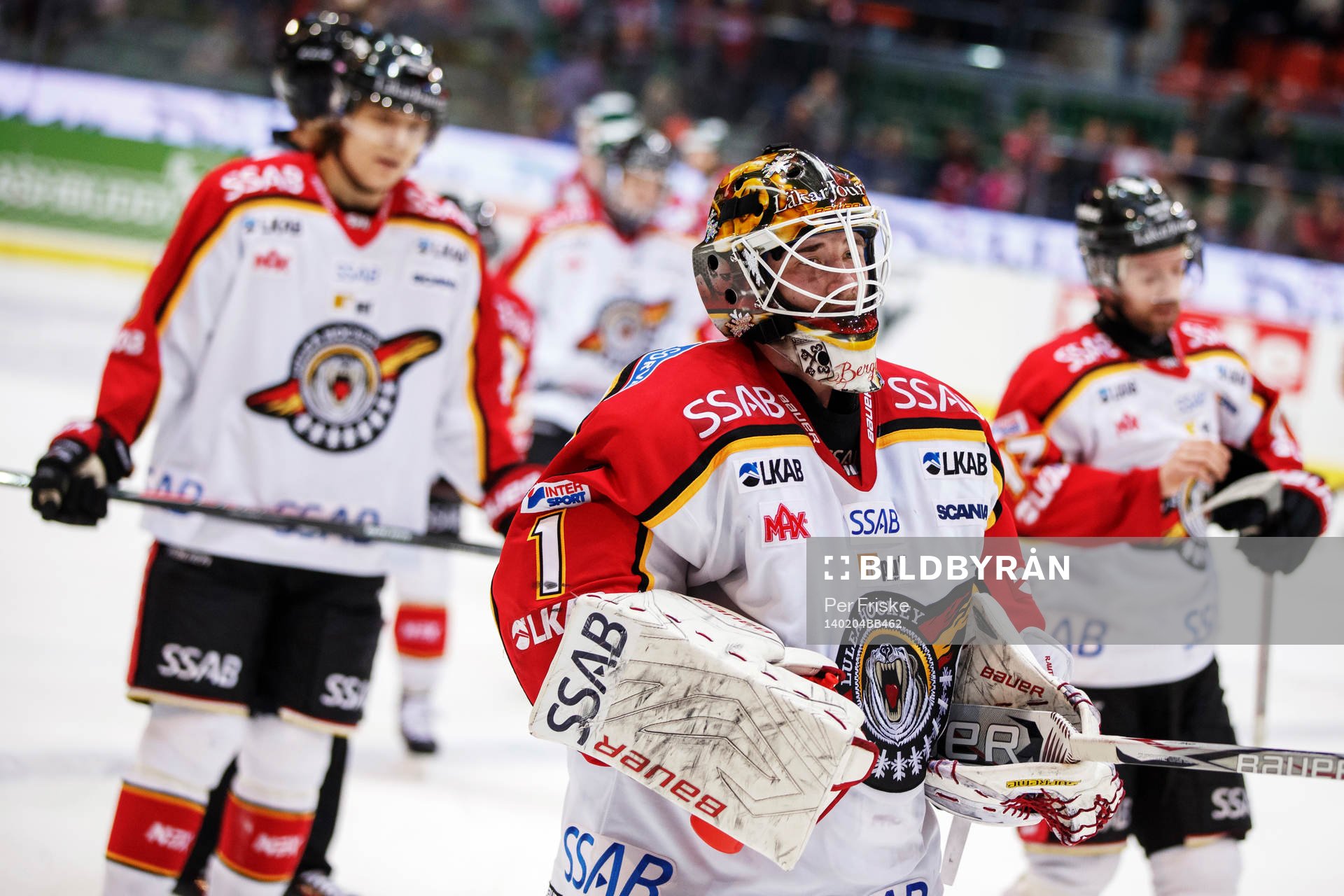 Luleås målvakt David Rautio