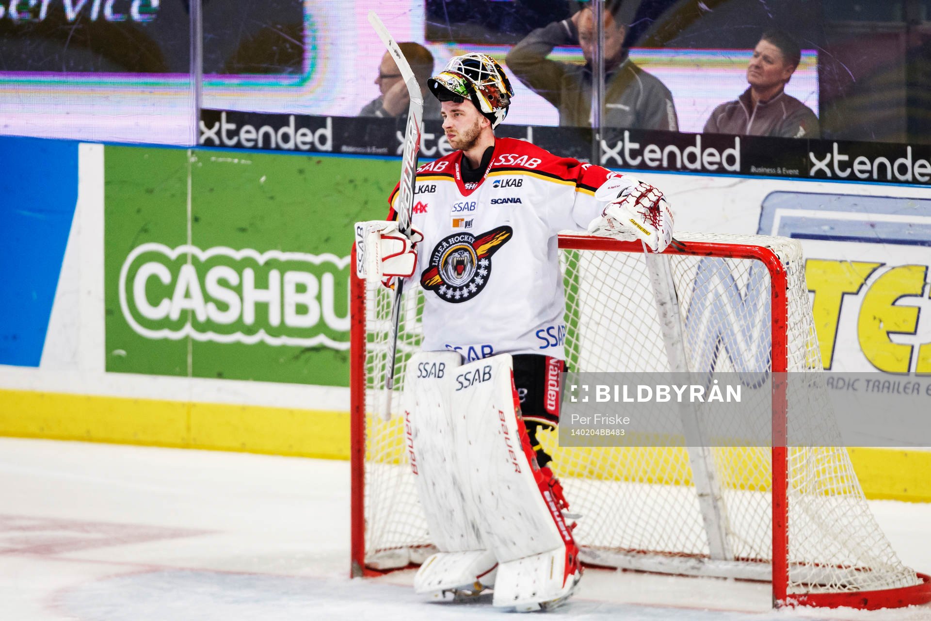 Luleås målvakt David Rautio