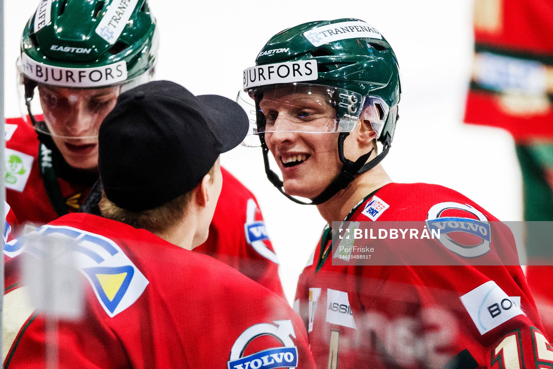 Frölundas John Klingberg jublar