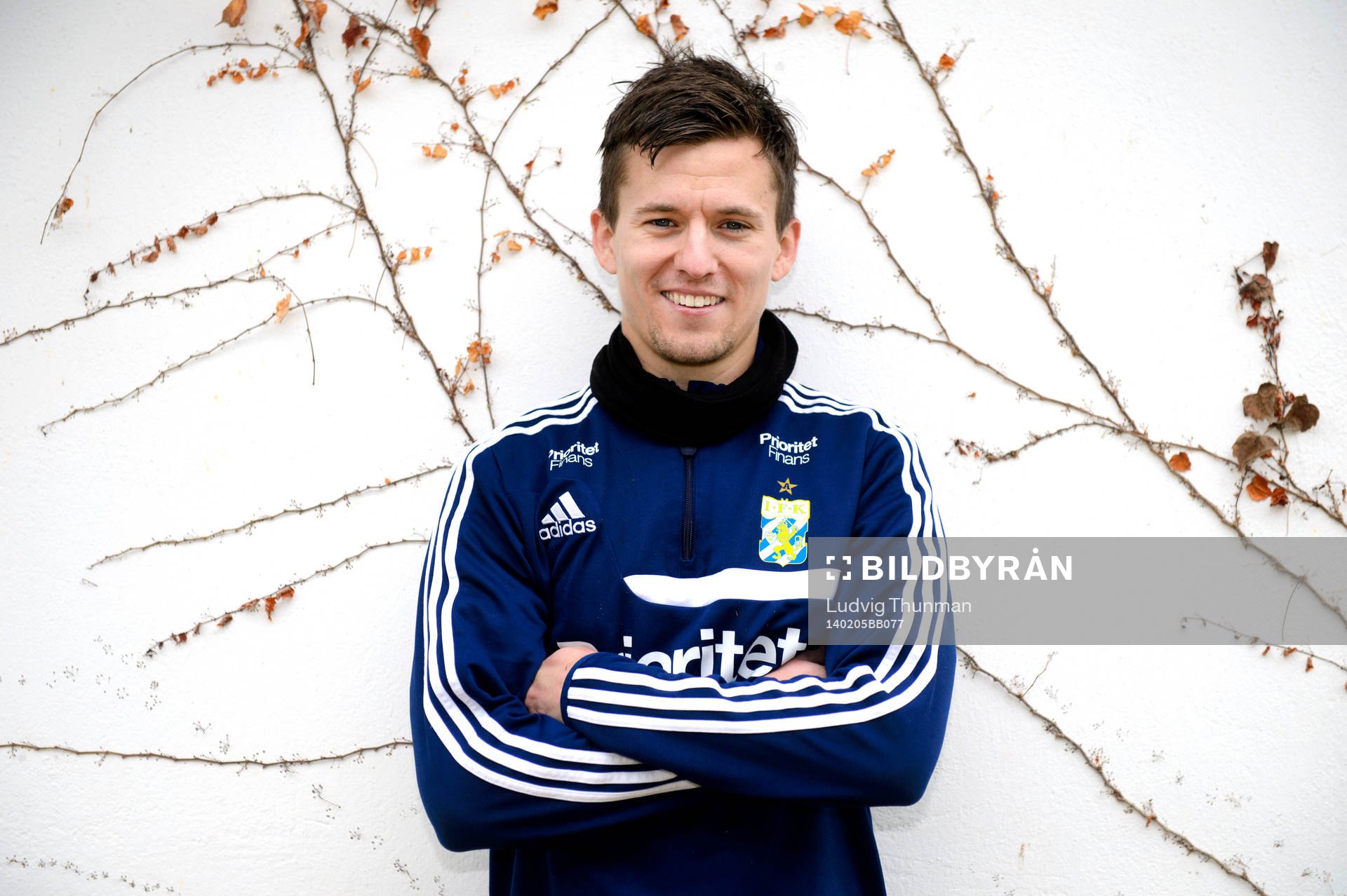 IFK Göteborgs Lasse Vibe porträtterad
