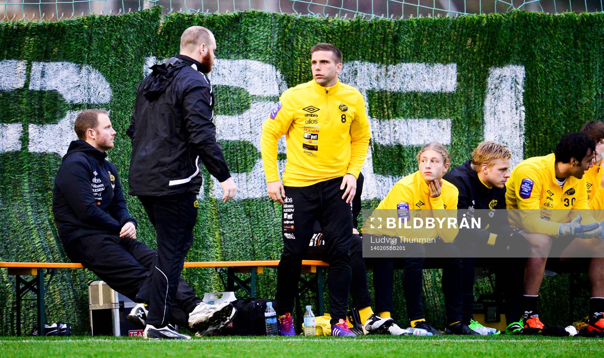 Elfsborgs Anders Svensson på bänken