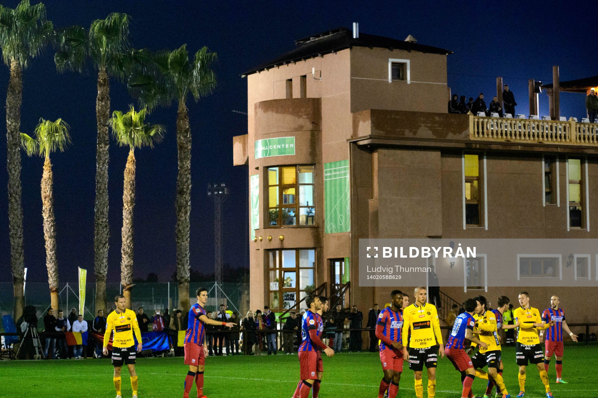 Översiktsbild över Marbella Fotball Center