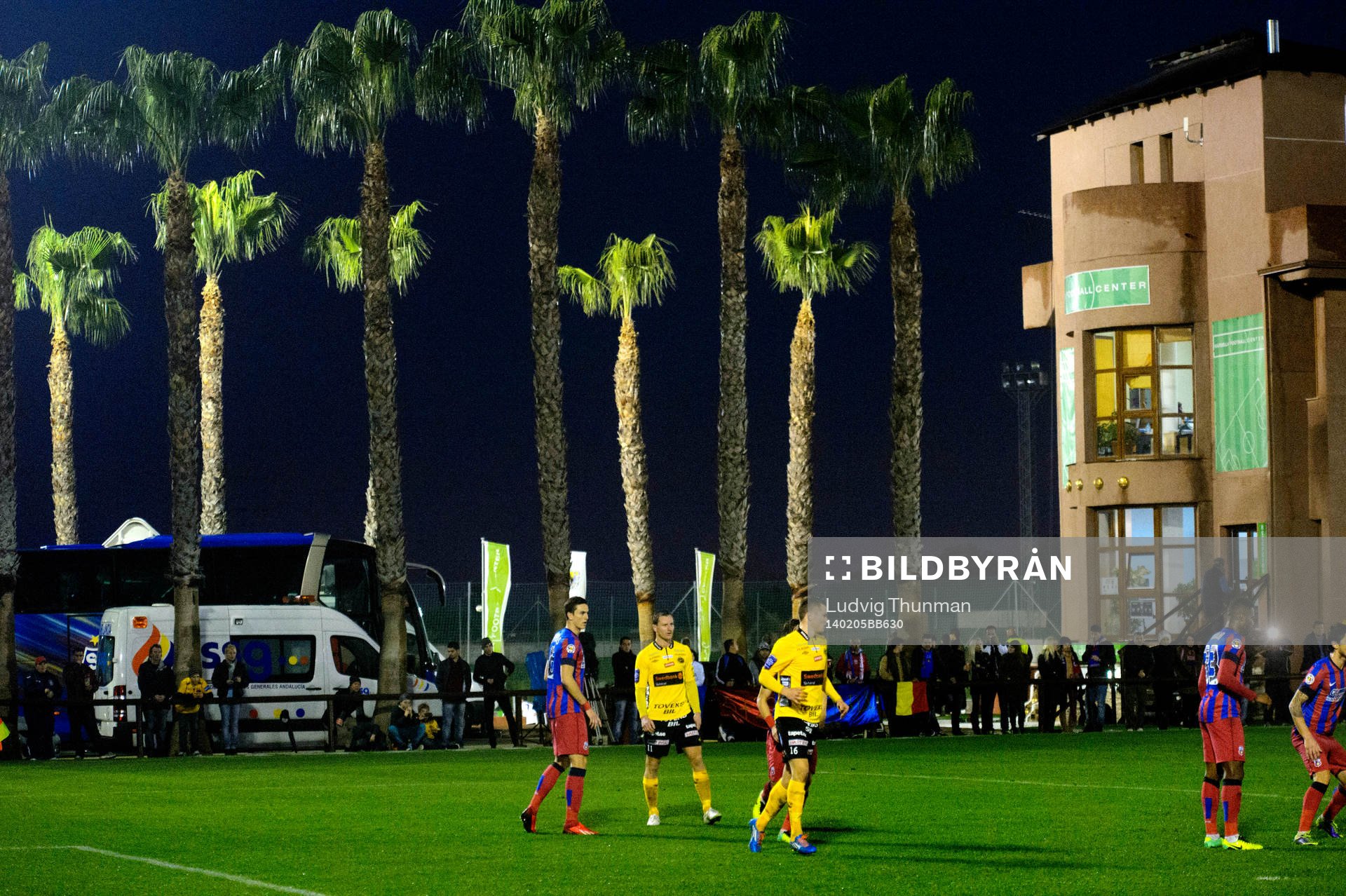 Översiktsbild över Marbella Fotball Center