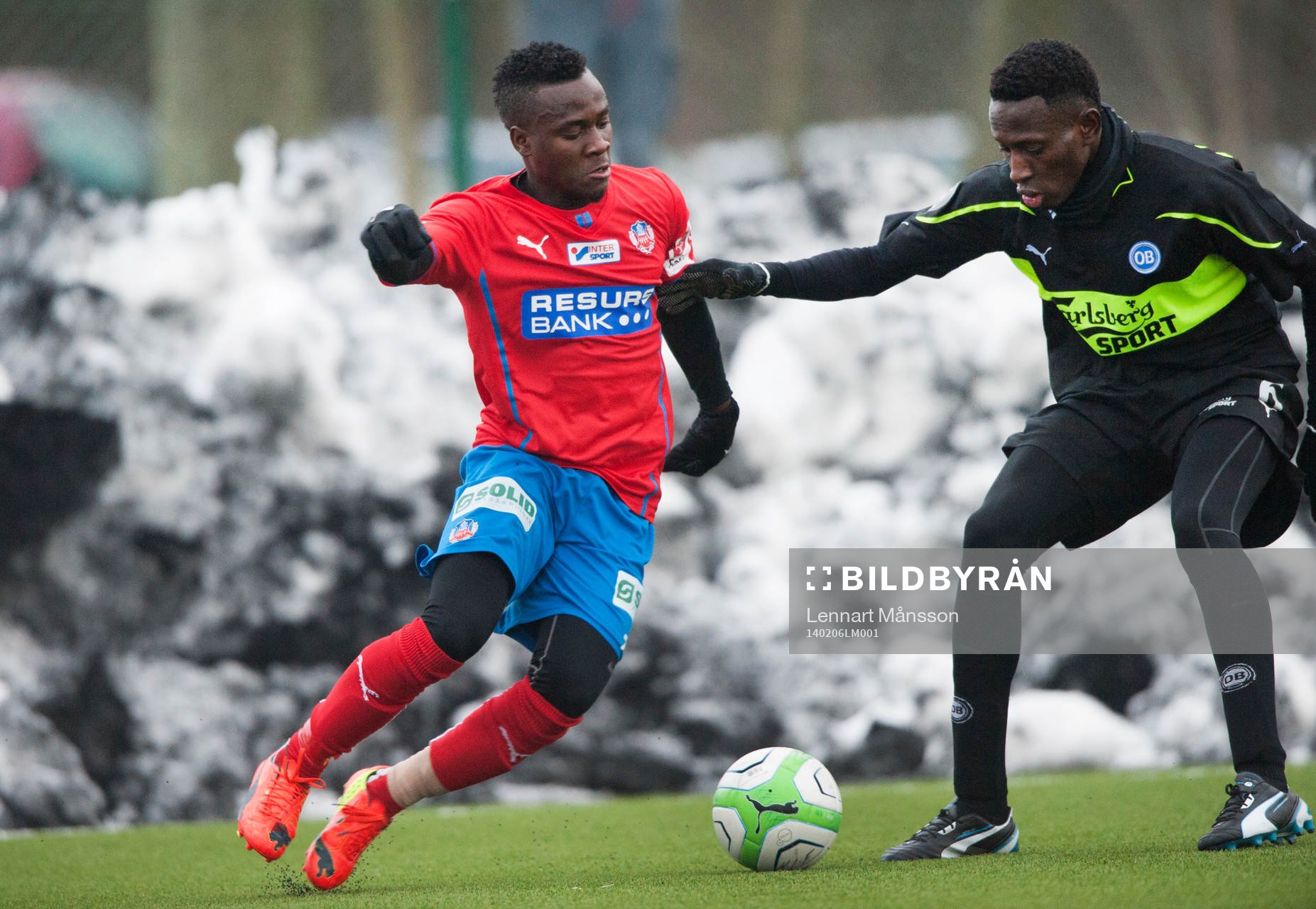 Helsinborgs David Accam utmanar Odenses Diarre i