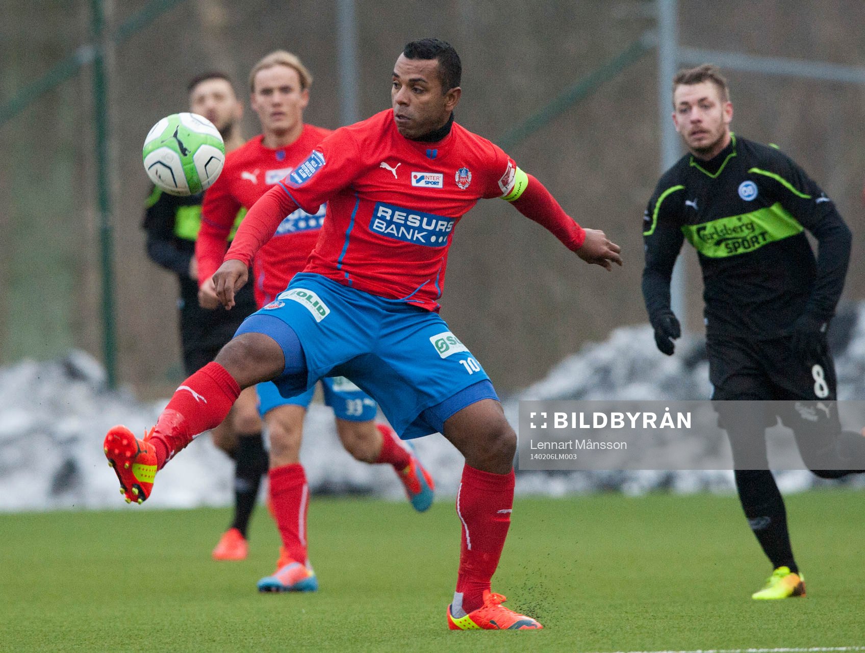 Helsinborgs matchhjälte Alvaro Santos i träningsmatchen