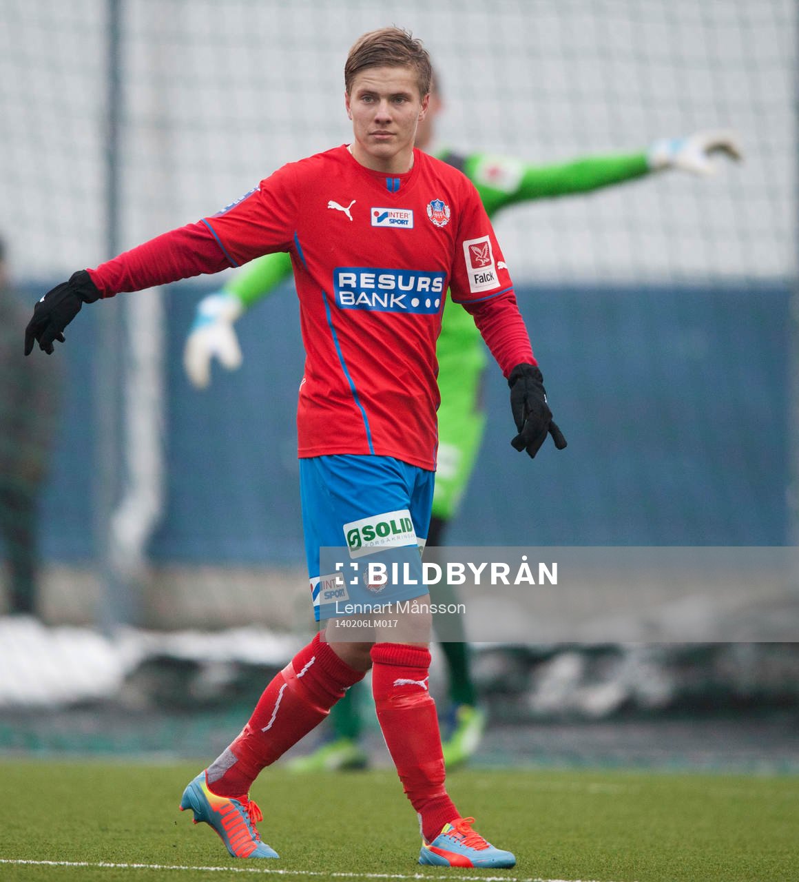 Helsingborgs Jere Uronen skadad i glasögon i