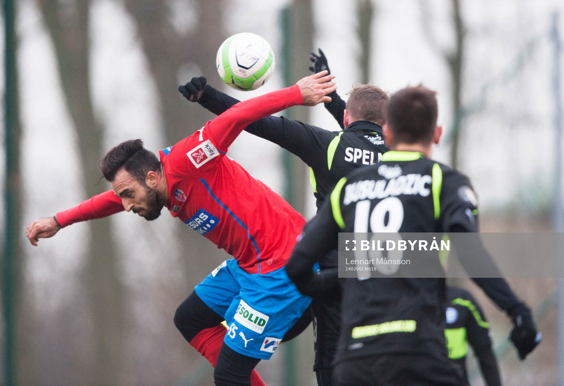 Helsingborgs Abdulrahman Khalili skadad i glasögon i