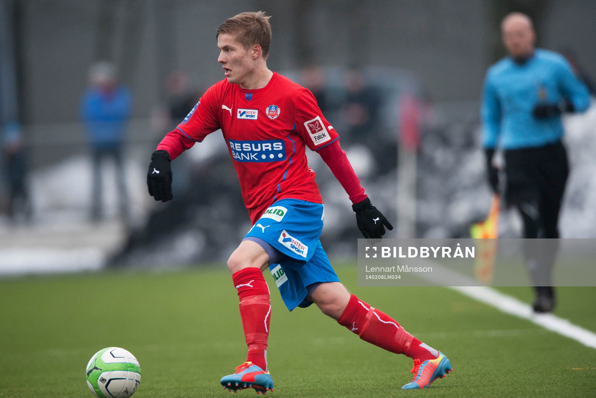 Helsingborgs Jere Uronen och Daniel Svensson i