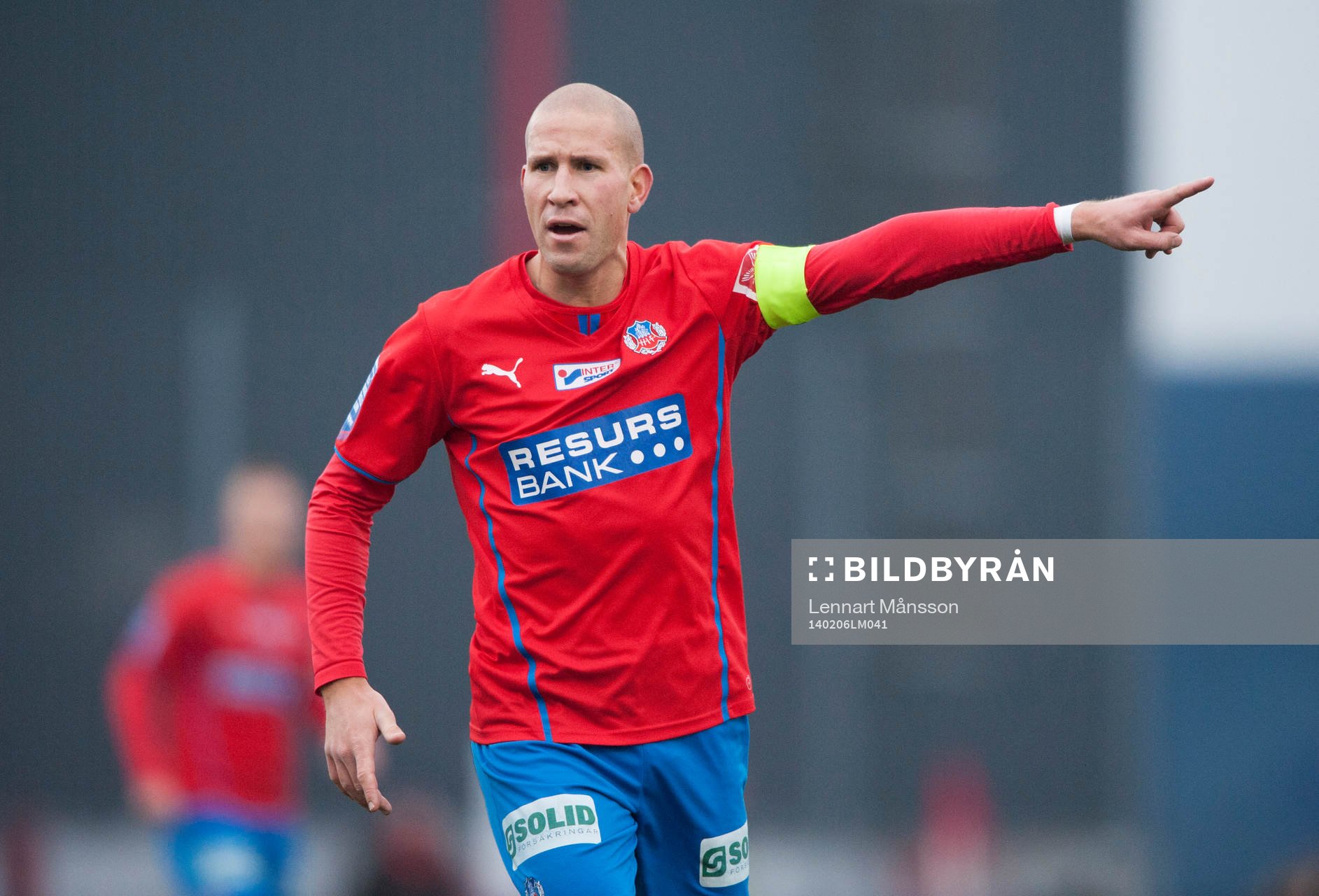 Helsingborgs Mattias Lindström dirigerar i