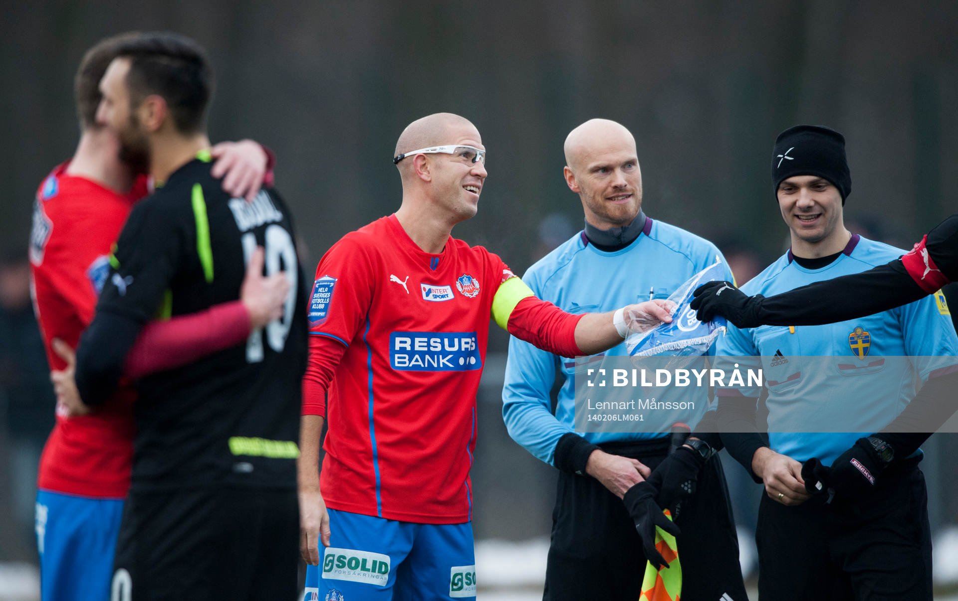 Fair play, Helsingborgs lagkapten Mattias Lindström
