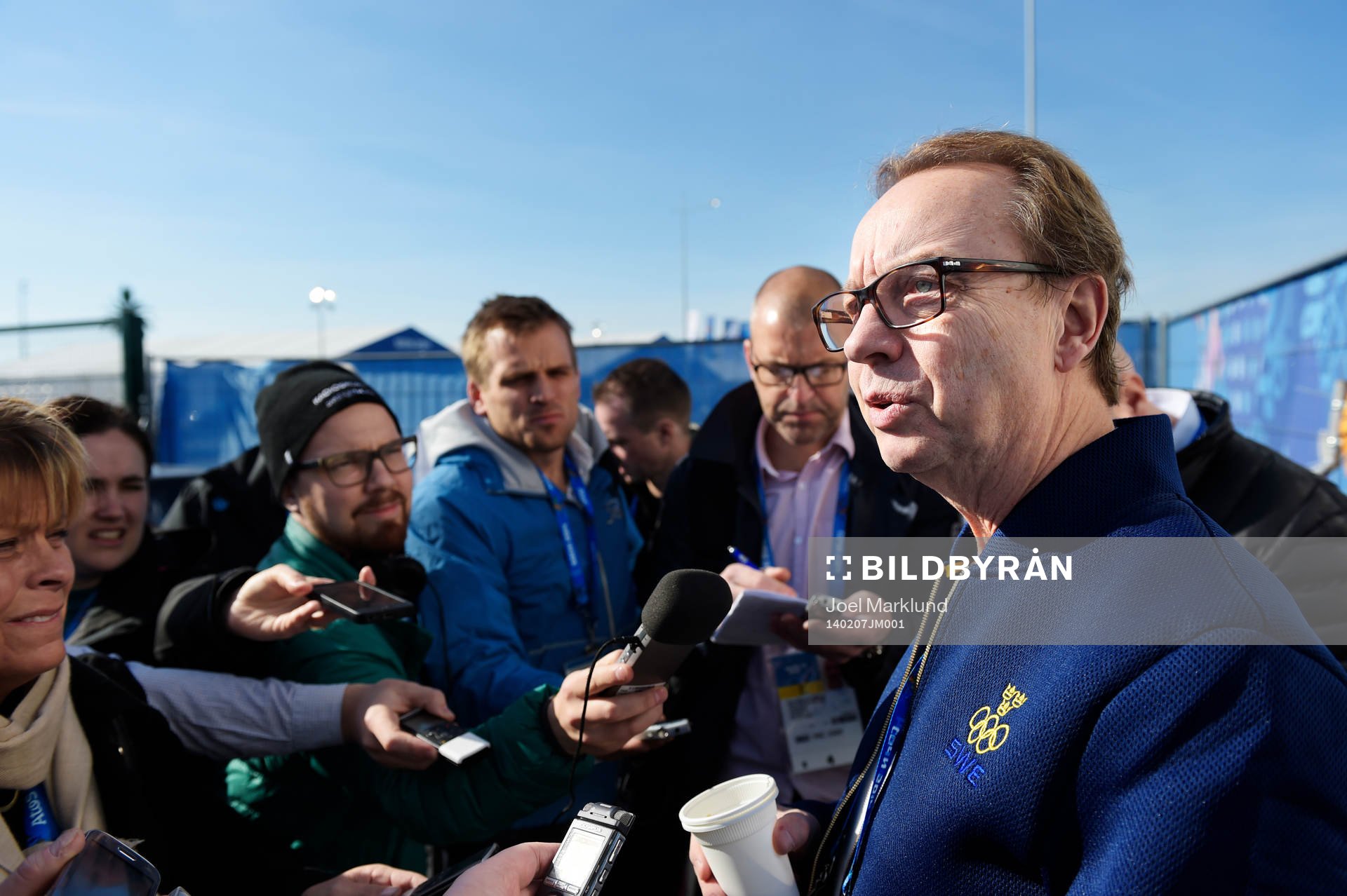 Sveriges förbundskapten för ishockey, Pär Mårts,