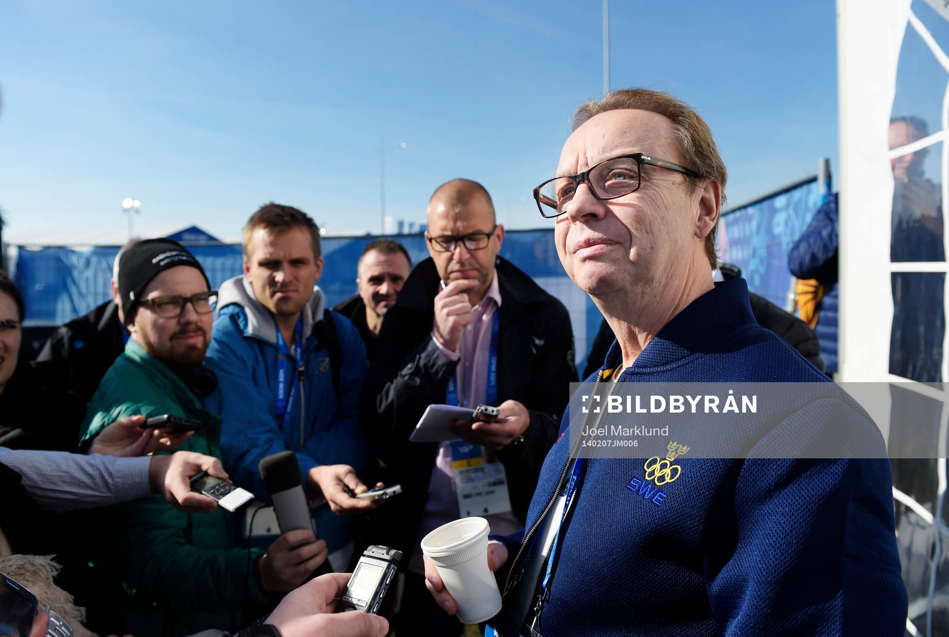 Sveriges förbundskapten för ishockey, Pär Mårts,