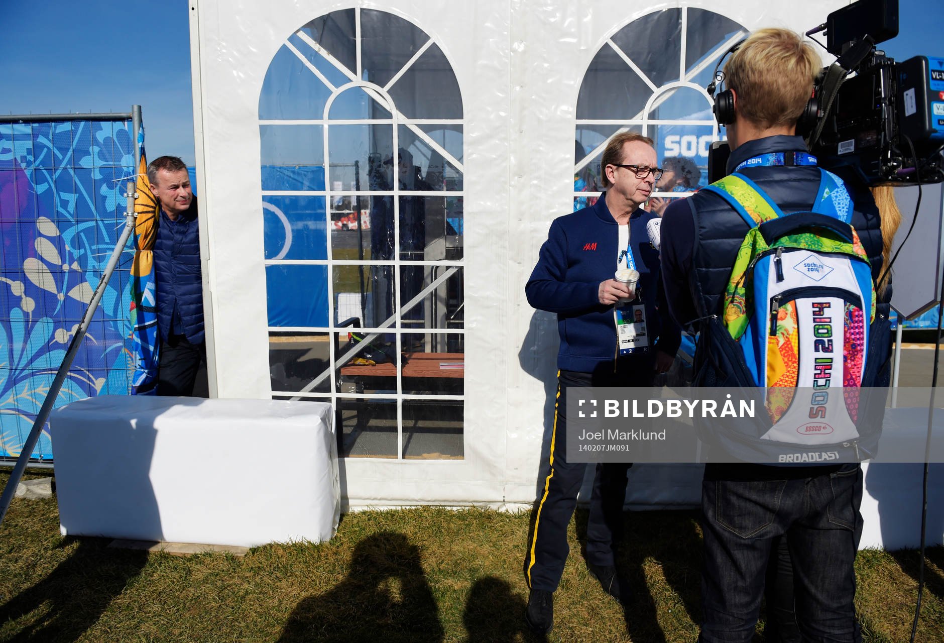 Sveriges pressansvarige, Björn Folin, håller koll på
