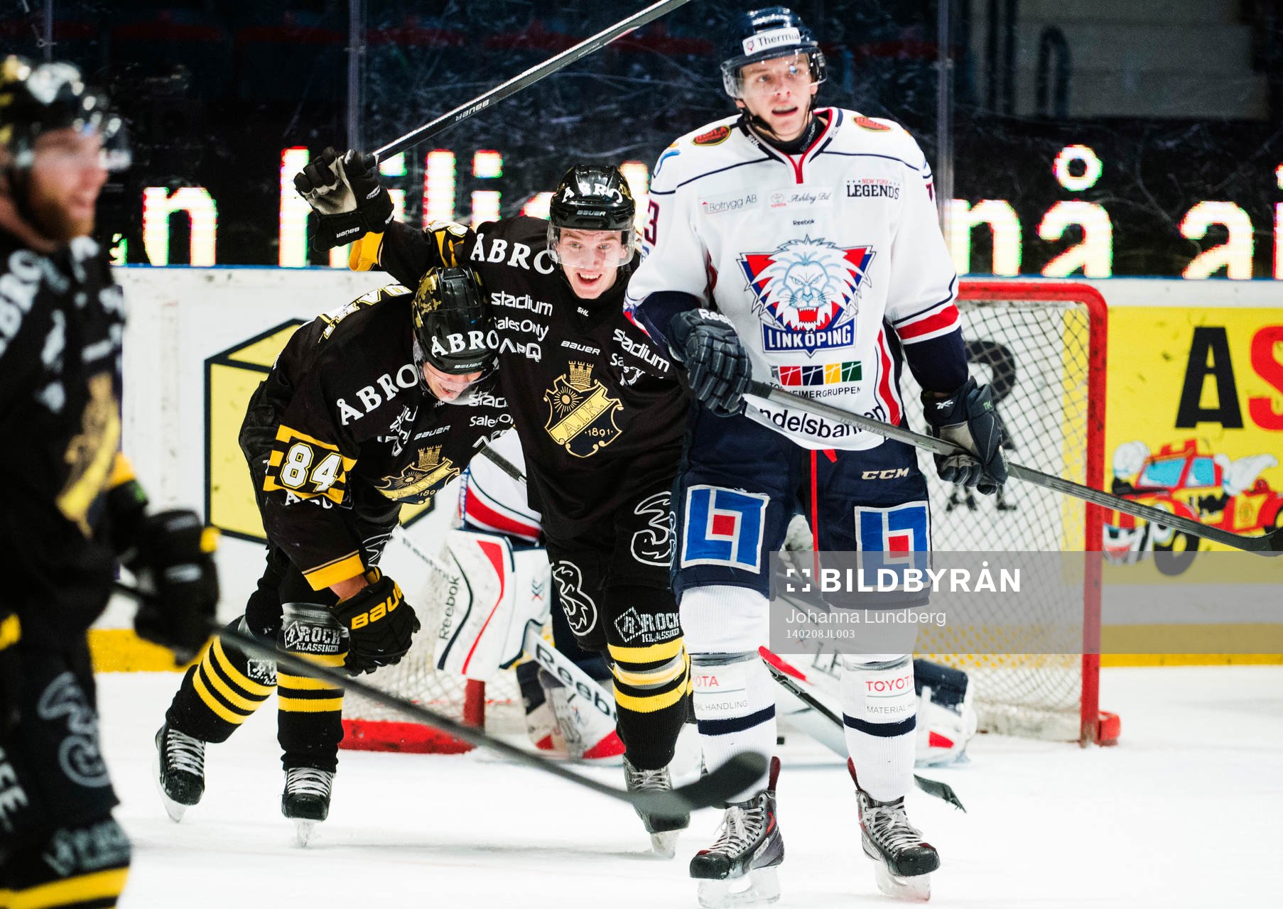 s Patric Blomdahl  och Dennis Nordström jublar