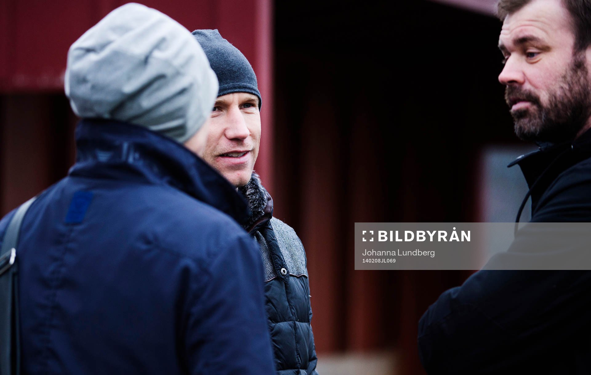 Henrik Rydström står i publiken