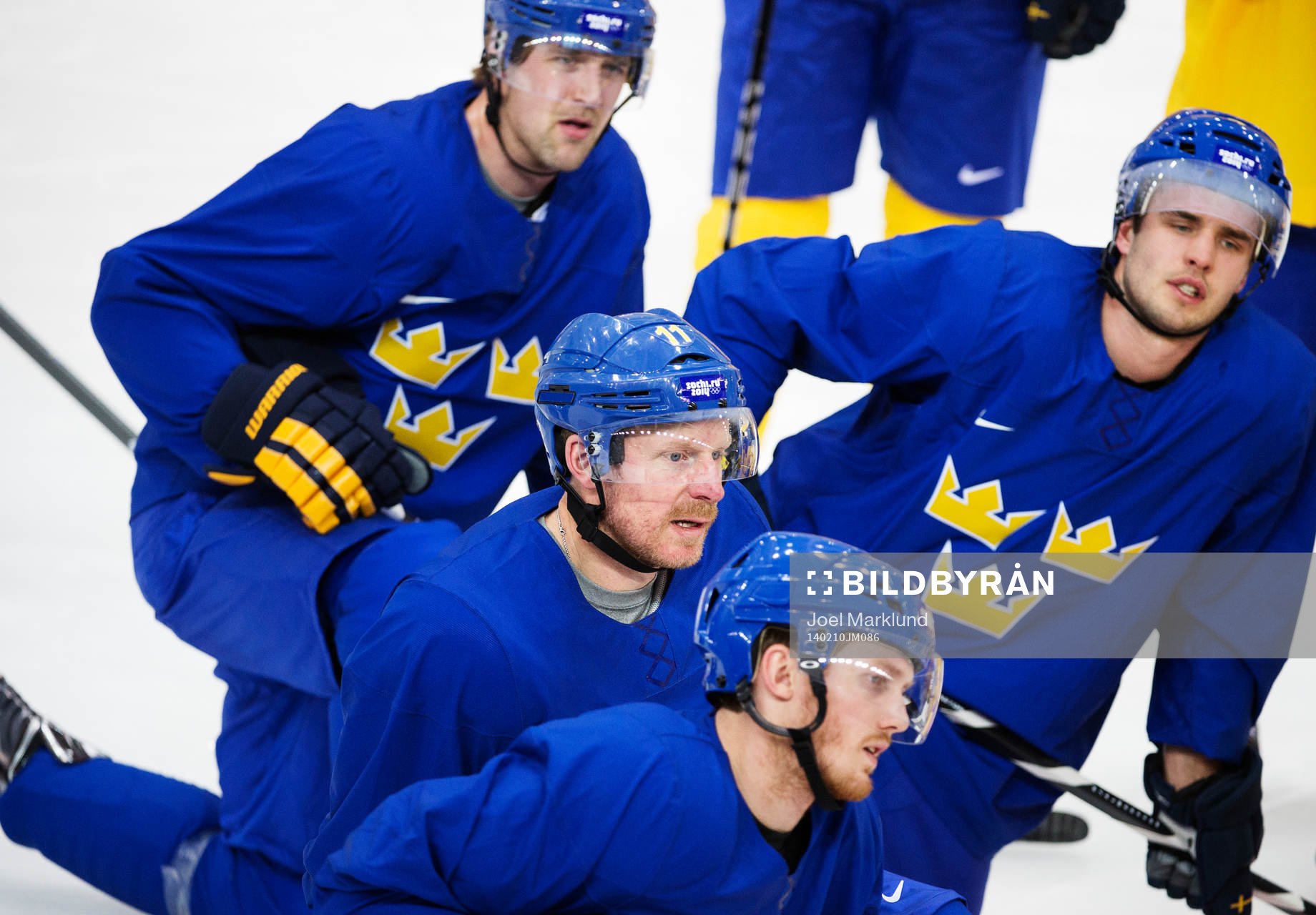 Patrik Berglund, Daniel Alfredsson, Gustav Nyquist och
