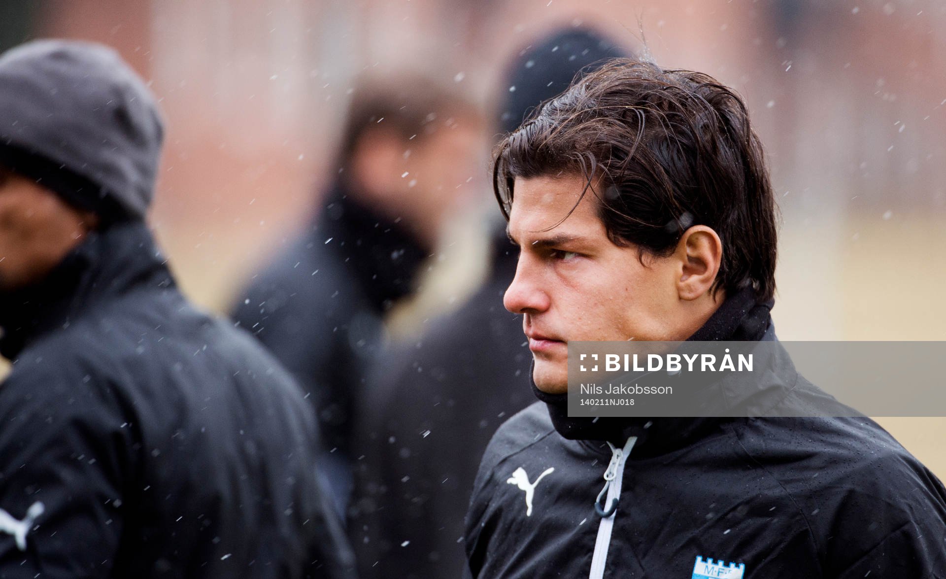 Malmö FFs Miiko Albornoz när Malmö FF tränar
