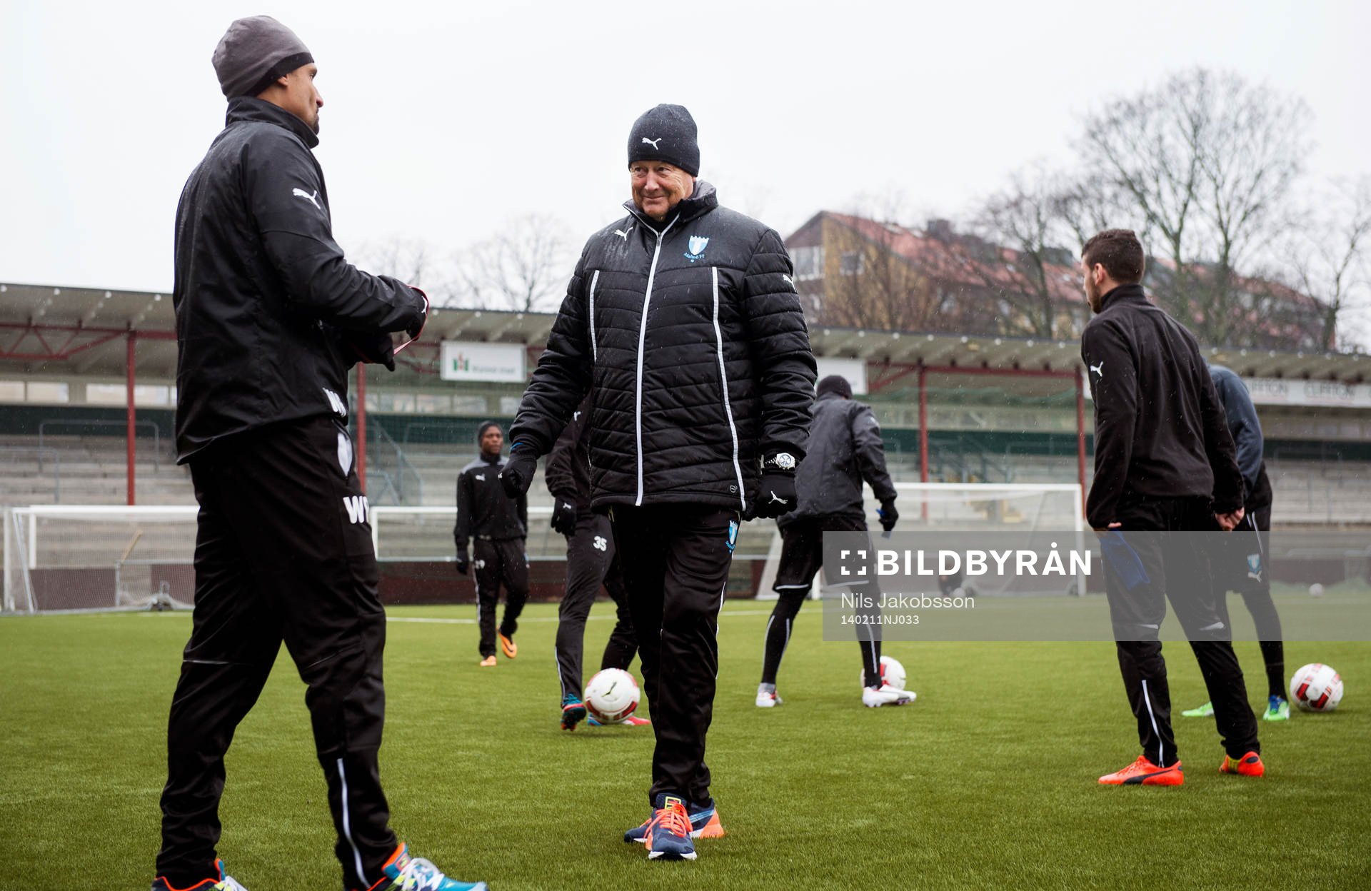 Malmö FFs tränare Åge Hareide när Malmö FF tränar