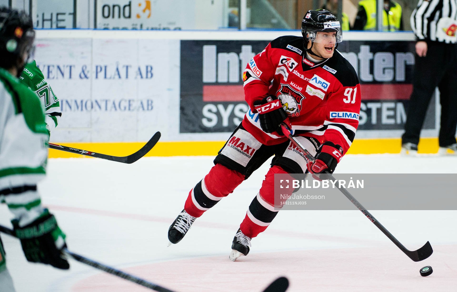 Malmö Redhawks Björn Svensson