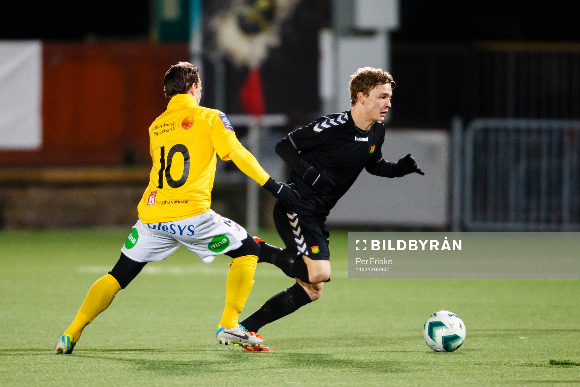 Falkenbergs Anton Wede och Gais Adam Eriksson