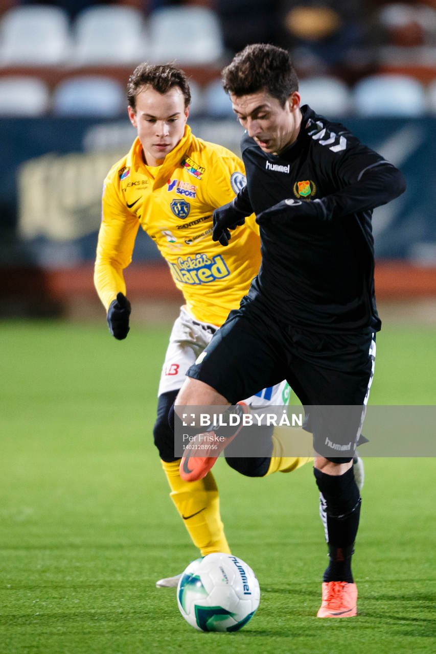 Falkenbergs Anton Wede och Gais Petrit Zhubi