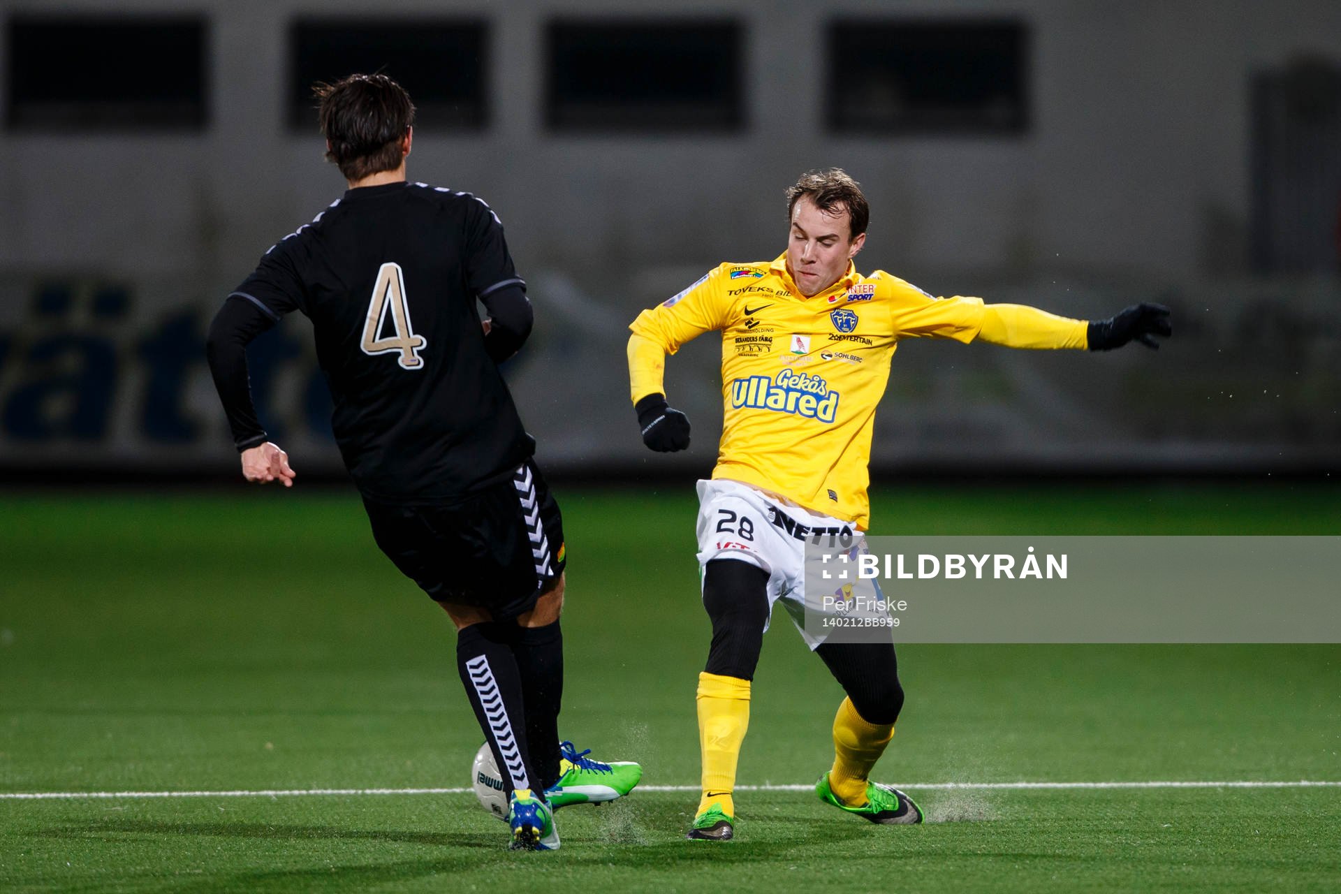 Gais Mirza Mujcic och Falkenbergs Calle Wede