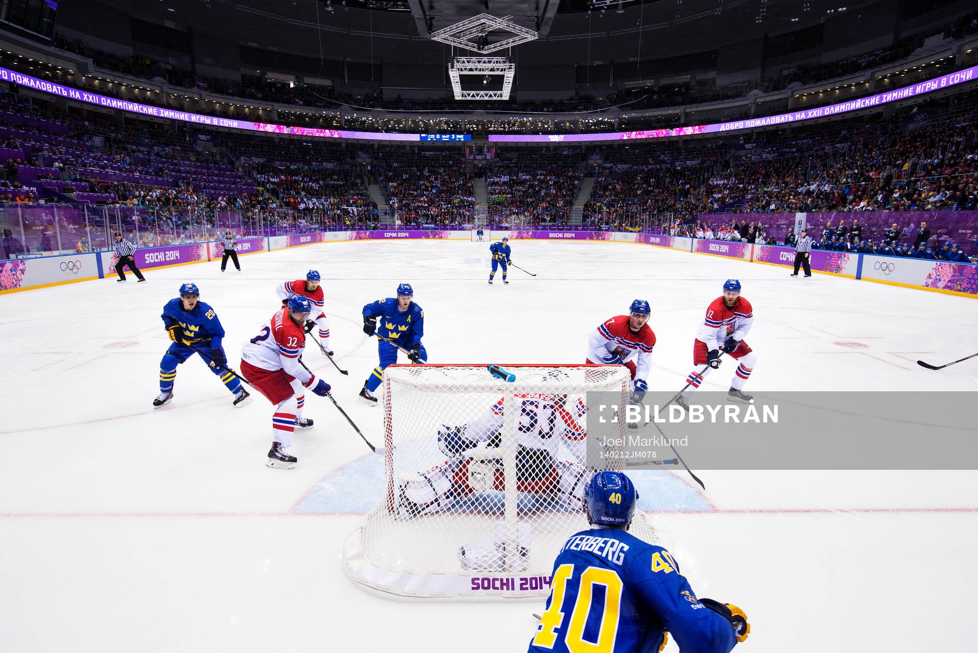 Sveriges Alexander Steen, Gabriel Landeskog och Henrik