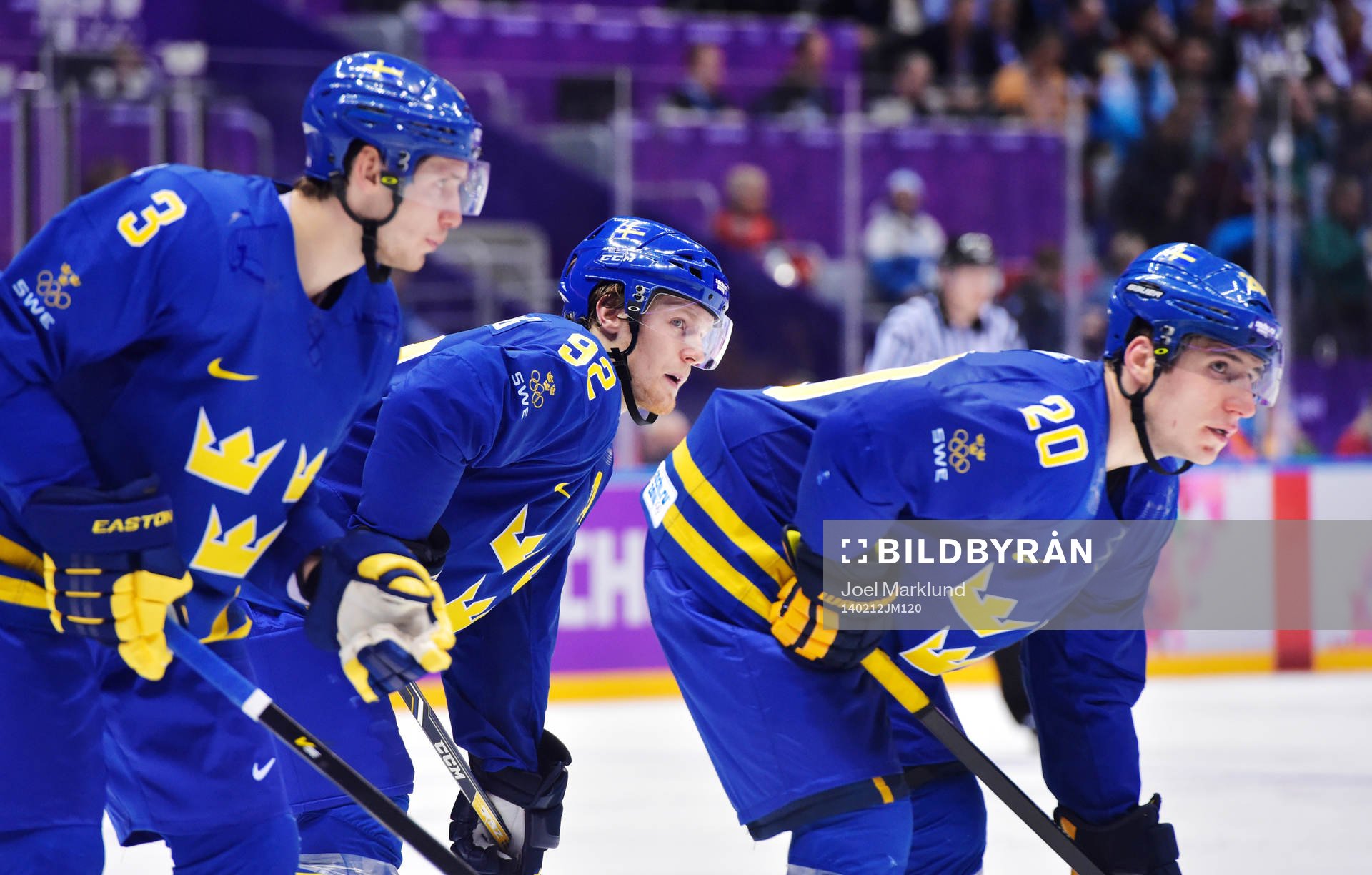 Sveriges Oliver Ekman-Larsson, Gabriel Landeskog och