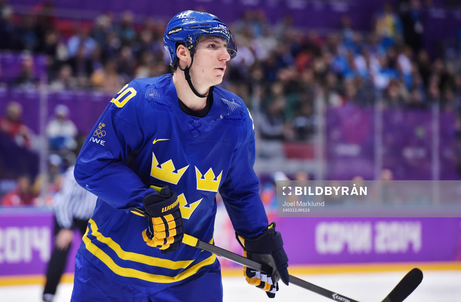 Sveriges Alexander Steen i ishockeymatchen mellan Tjeckien