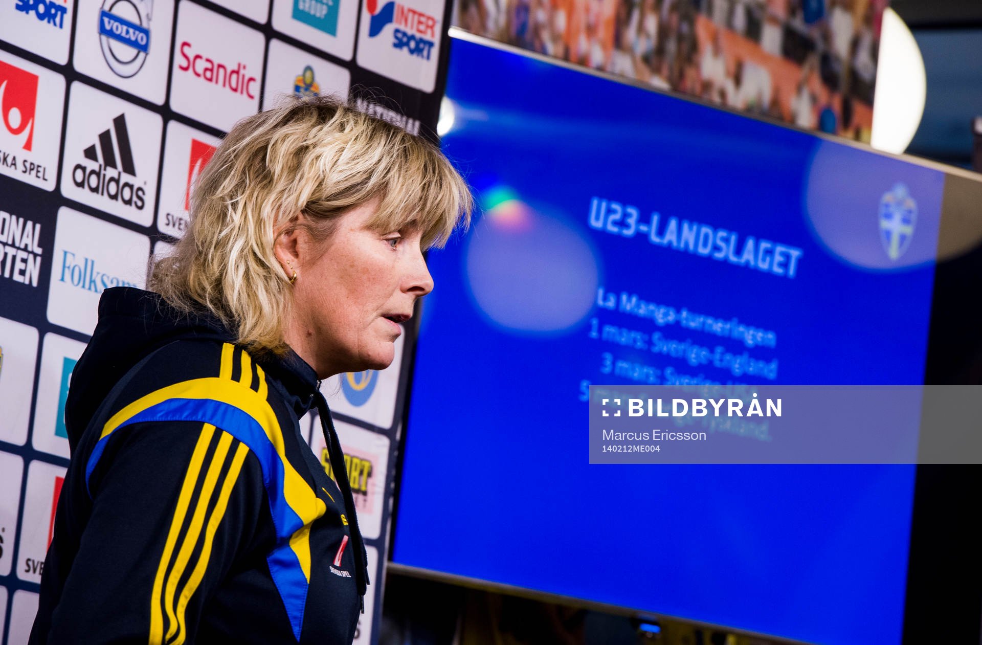 U23-landslagets förbundskapten Anneli Andersén
