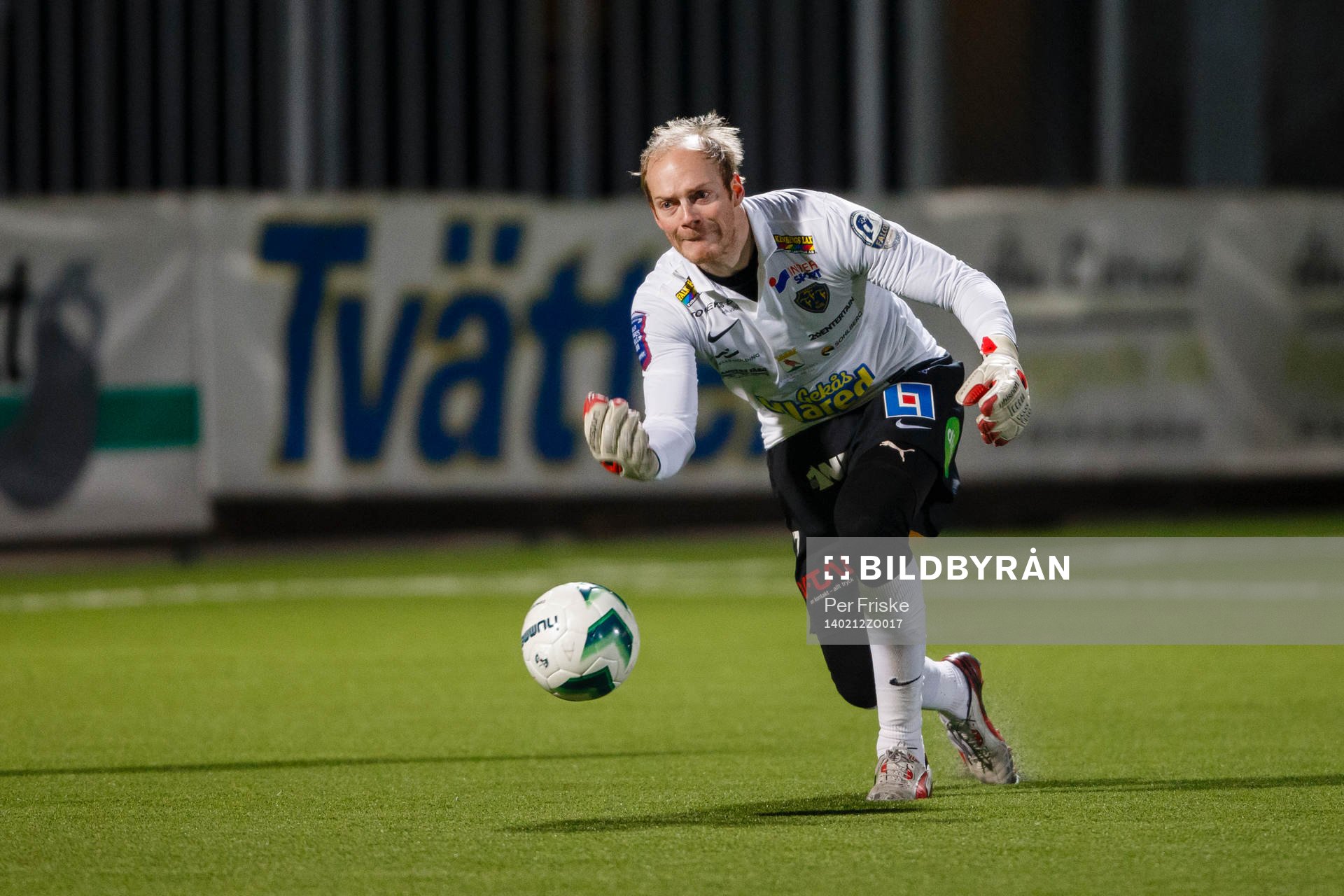 Falkenbergs målvakt Rasmus Ryden