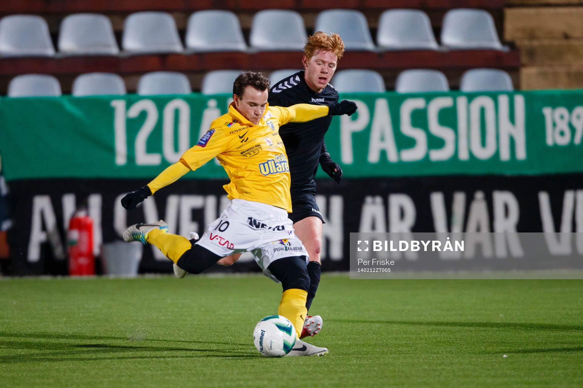Falkenbergs Anton Wede och Gais Hampus Andersson