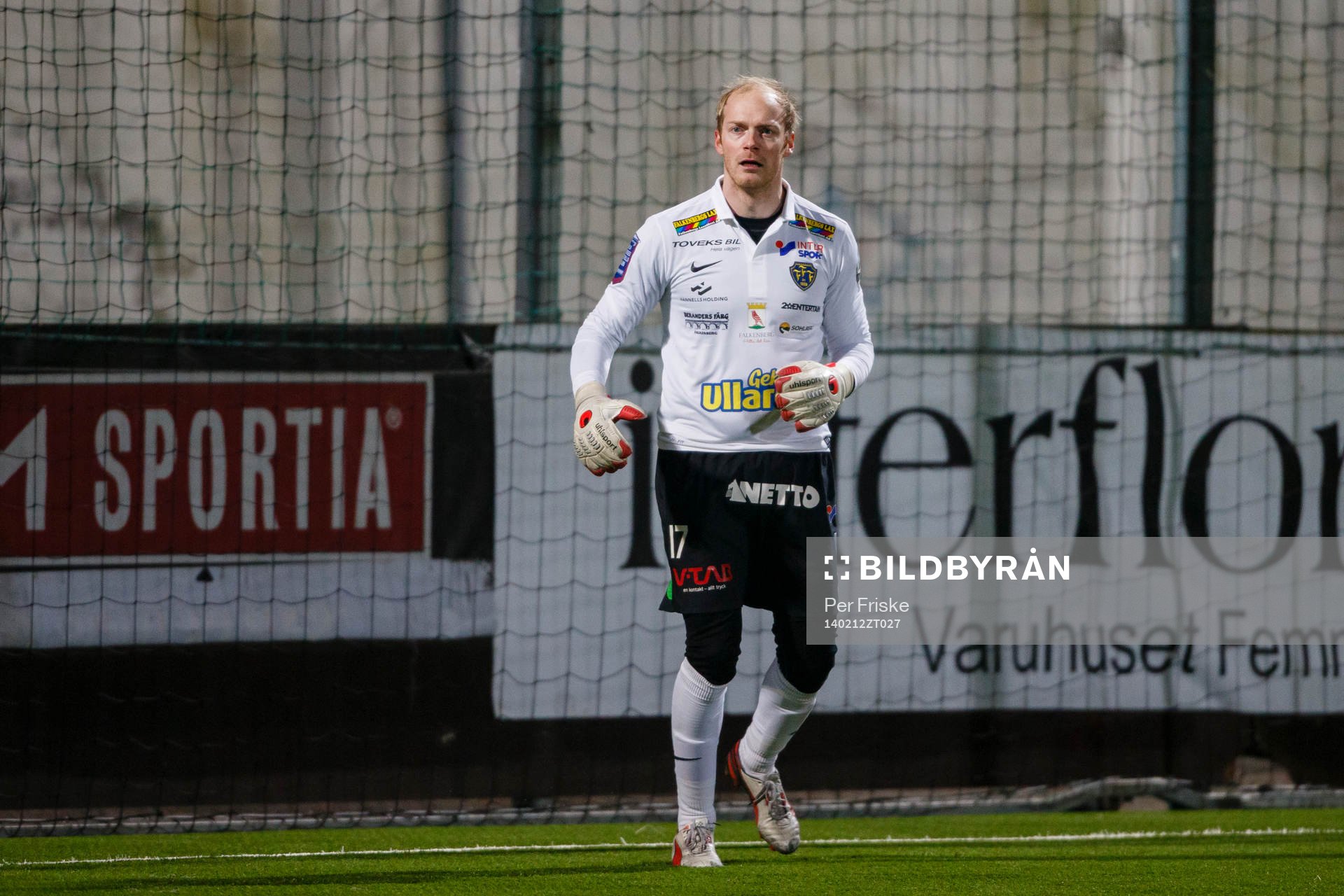 Falkenbergs målvakt Rasmus Ryden