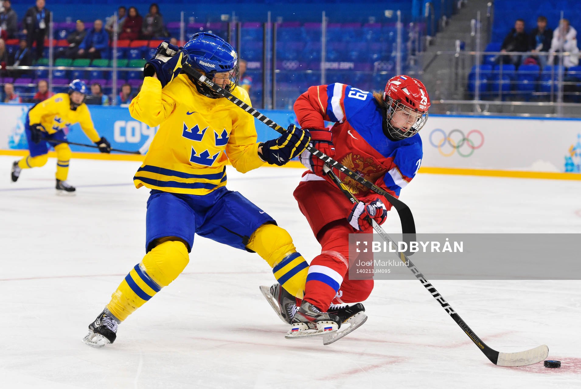 Sveriges Emilia Andersson hakar Rysslands Anna Shokhina i