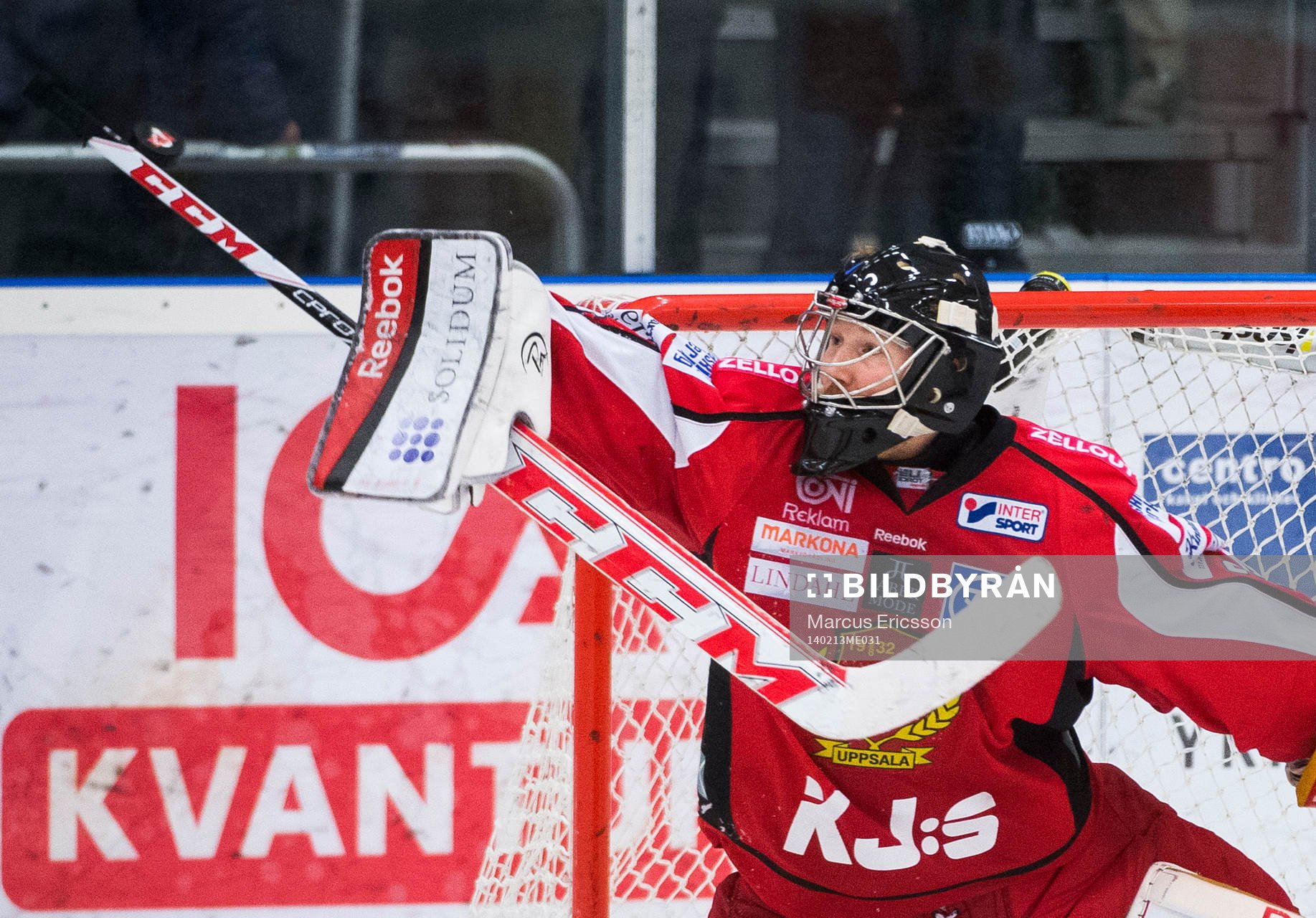 Almtunas målvakt Erik Hanses