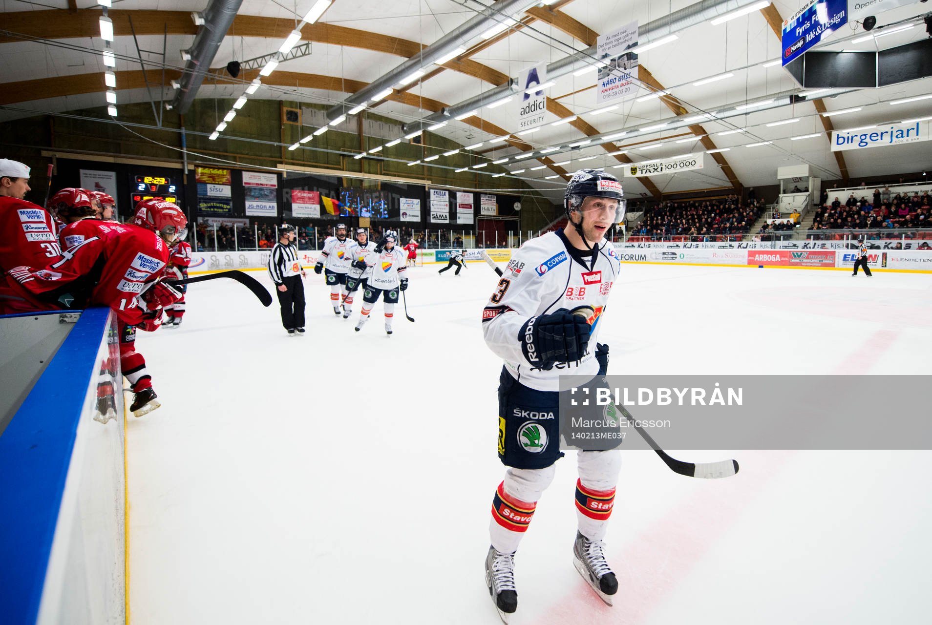 Djurgårdens Dustin Johner i jubel