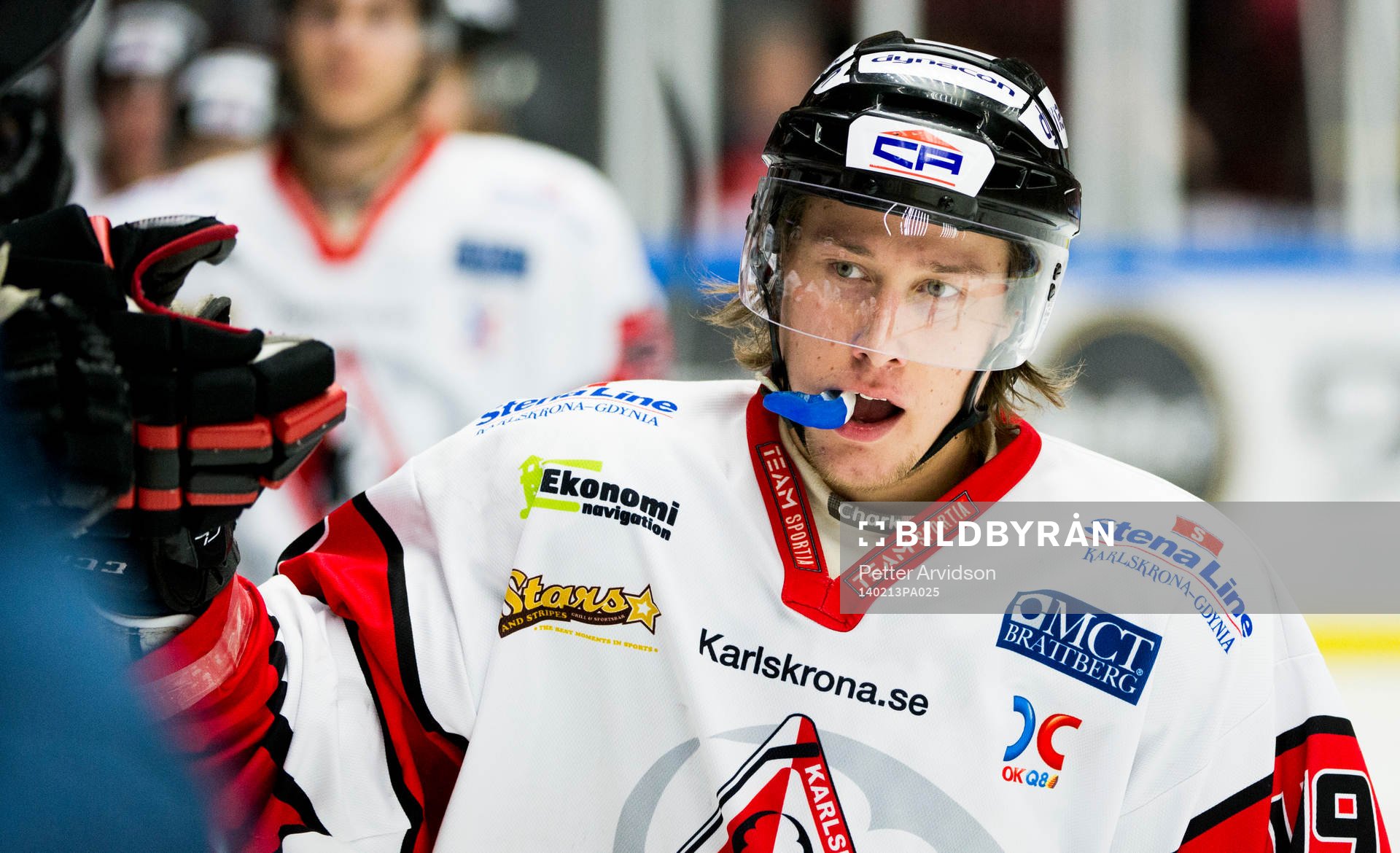 Karlskronas Filip Cruseman jublar