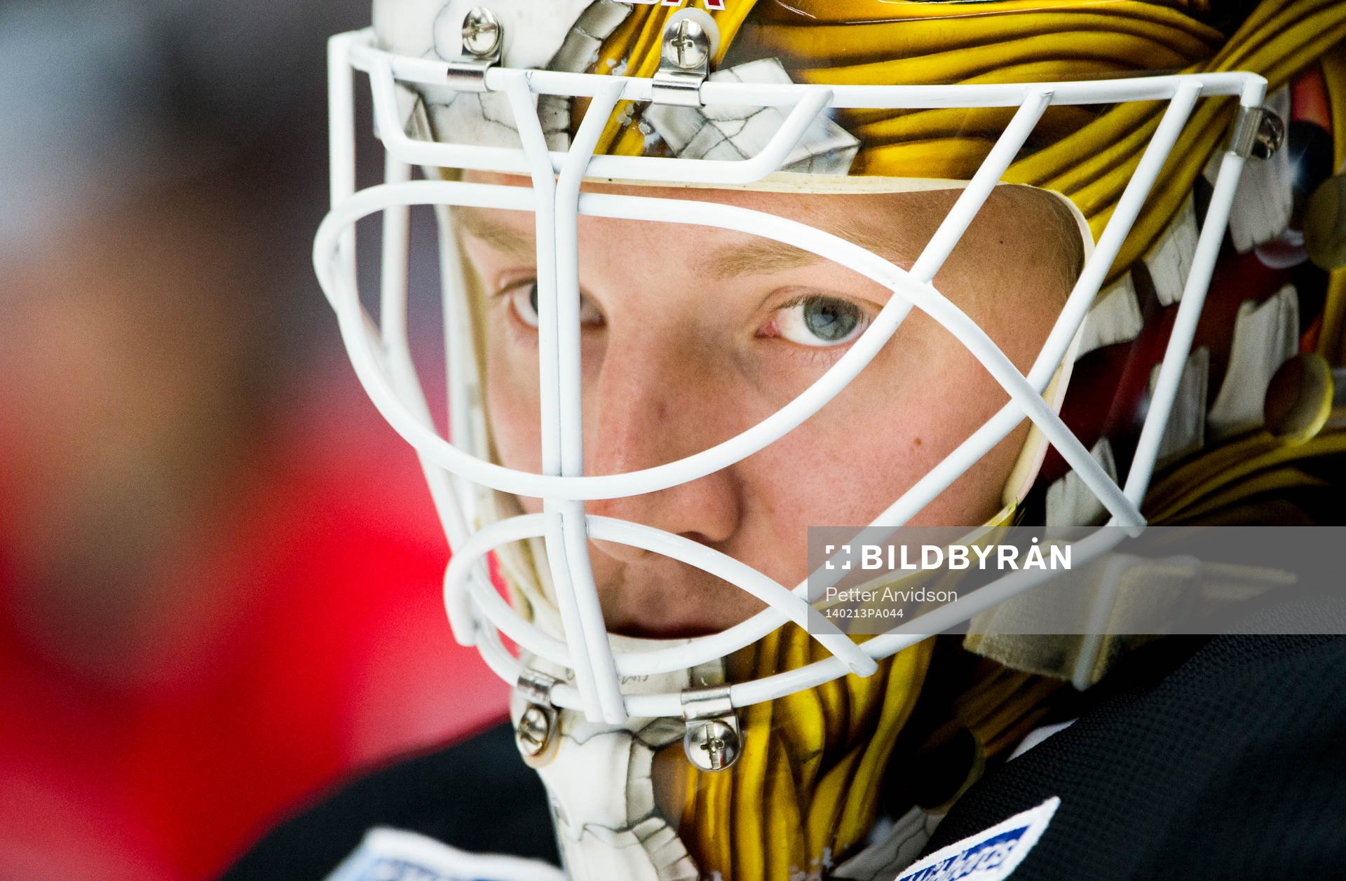 Malmö Redhawks målvakt Pontus Sjögren