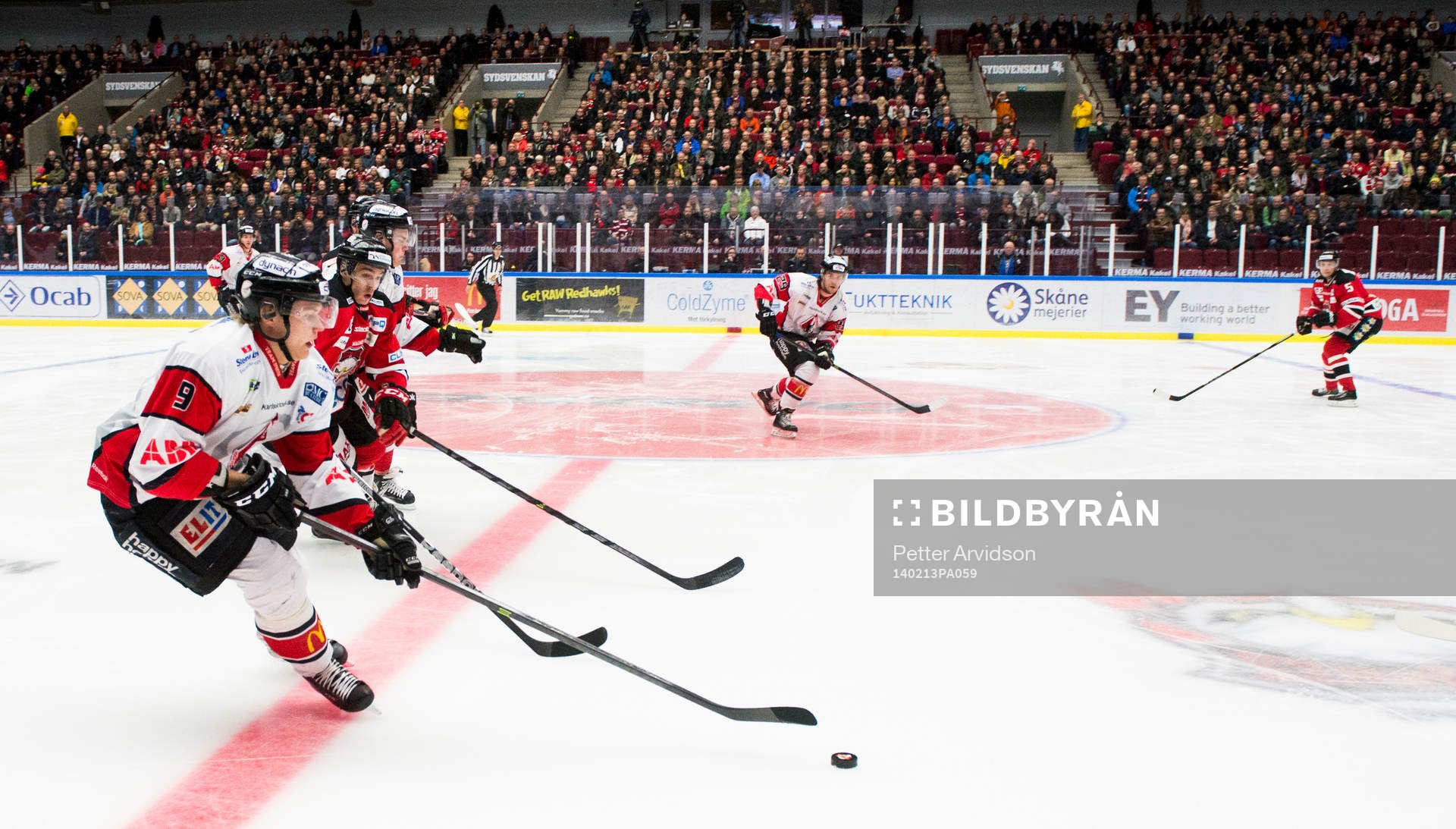 Karlskronas Martin Janolhs driver upp pucken