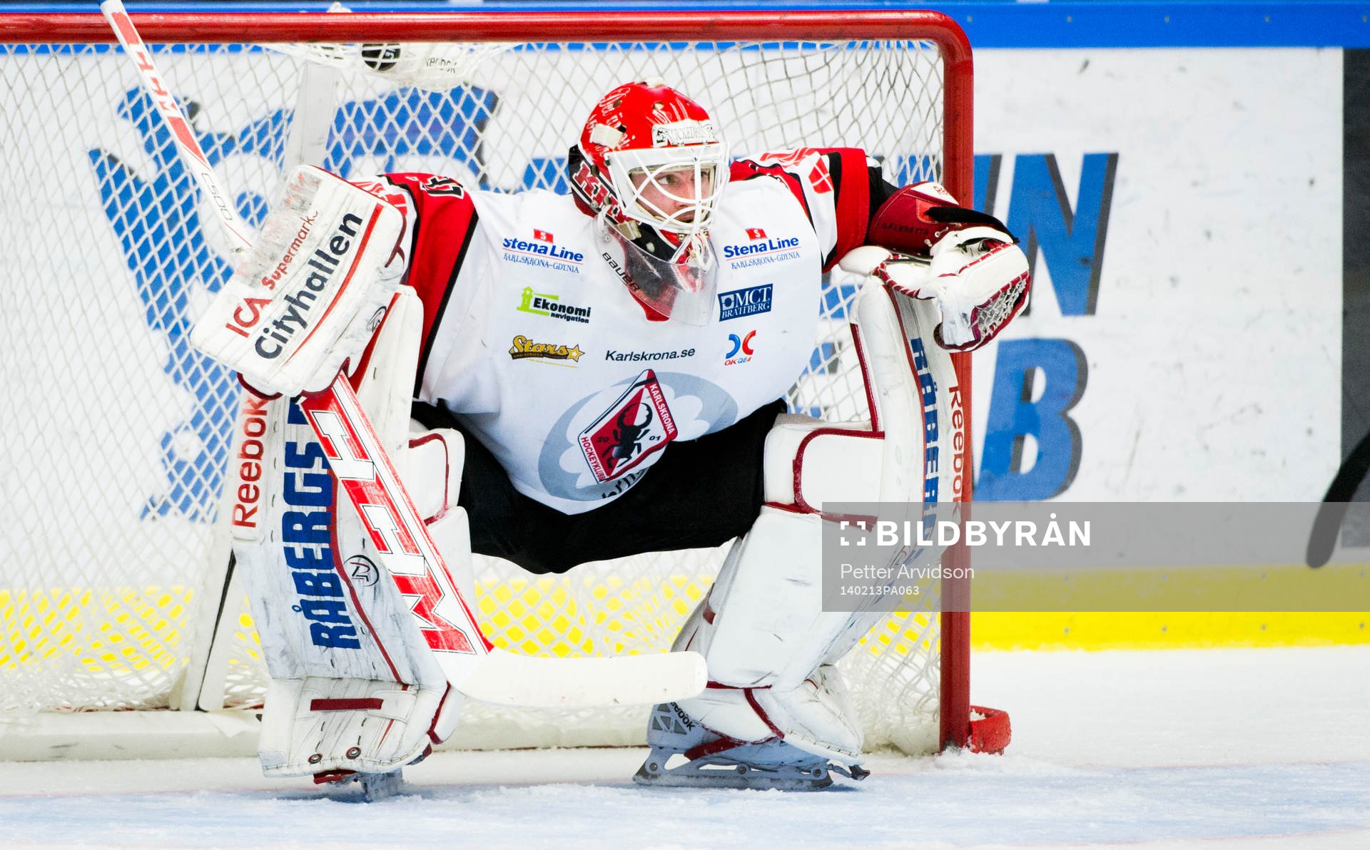 Karlskronas målvakt Patrick Galbraith